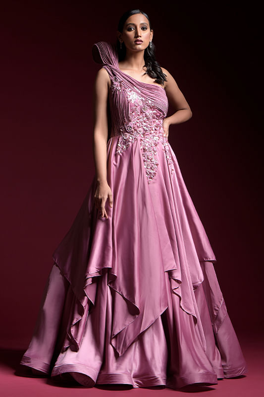 Crepe Material Styles For Short Gown Best Outlet | www.ipfon.dk