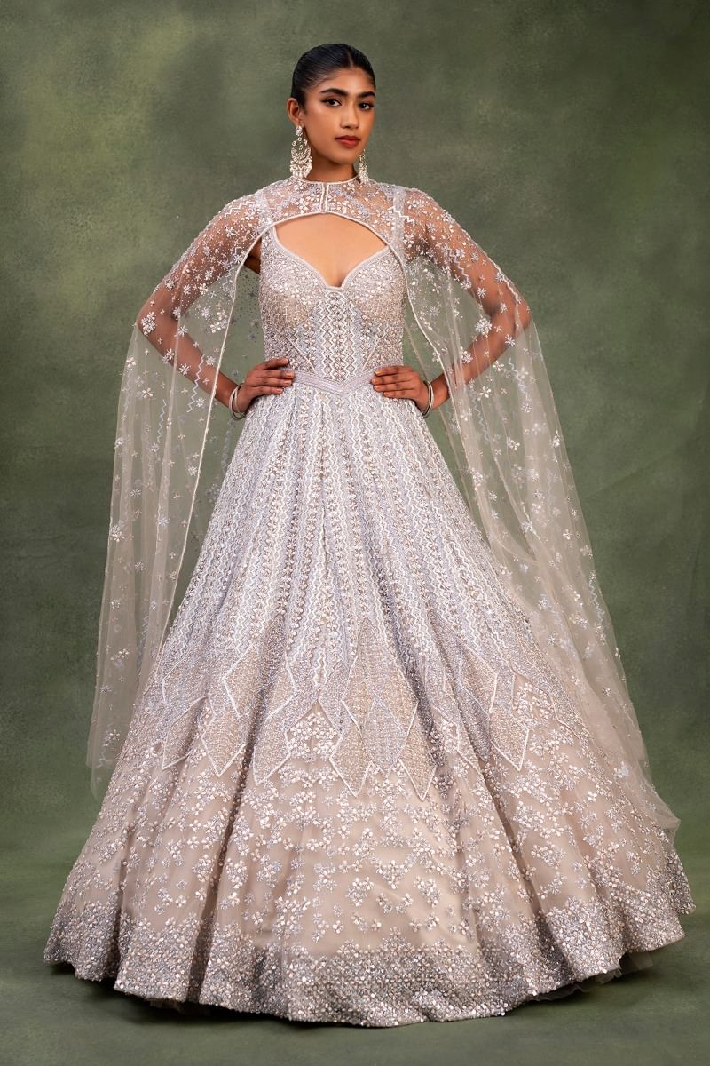 Baby Blue Reception Gown 