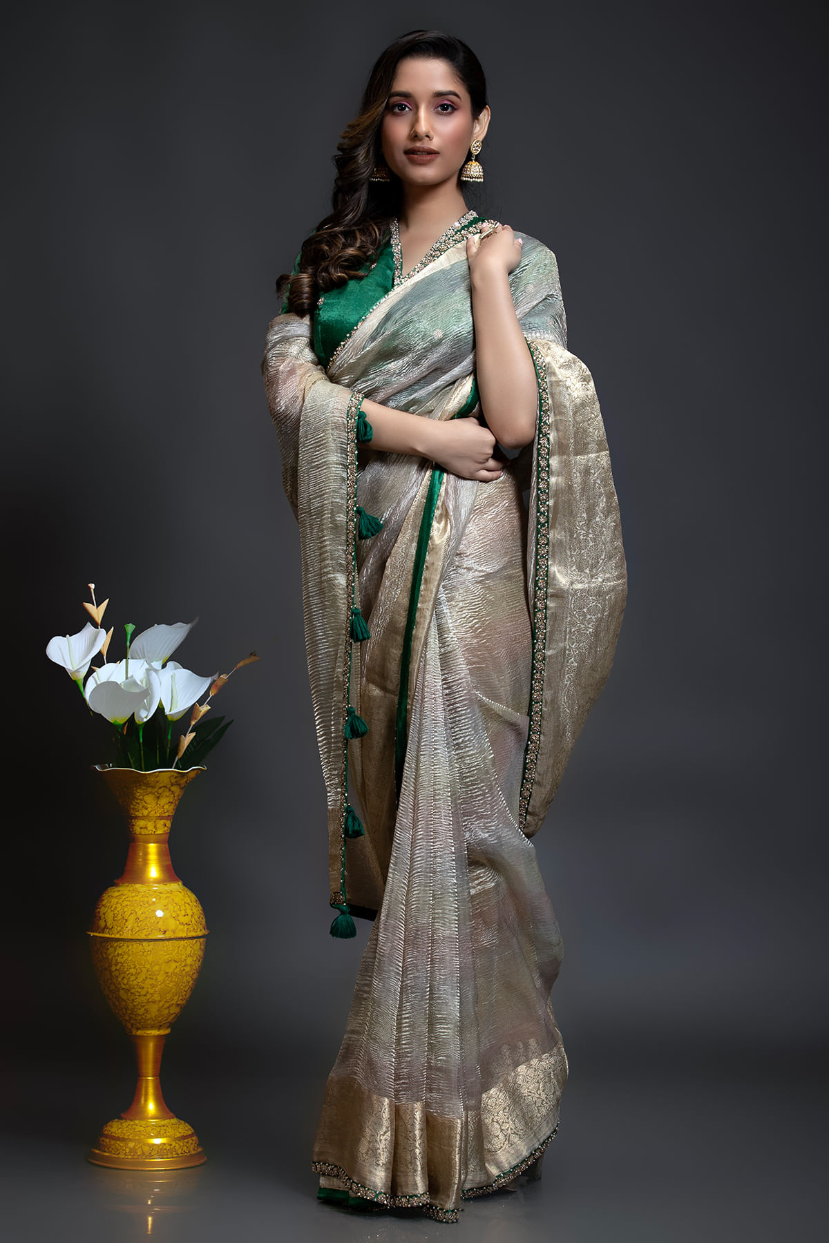 Tissue Designer Saree