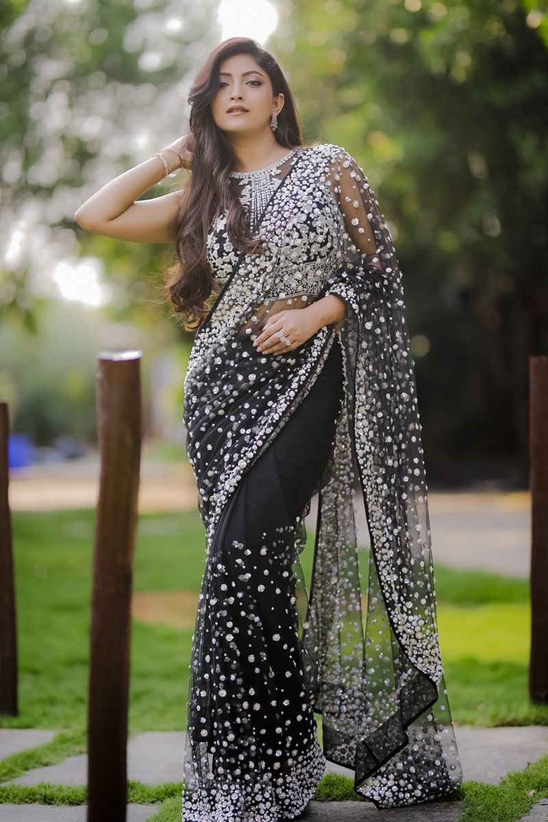 Black Saree