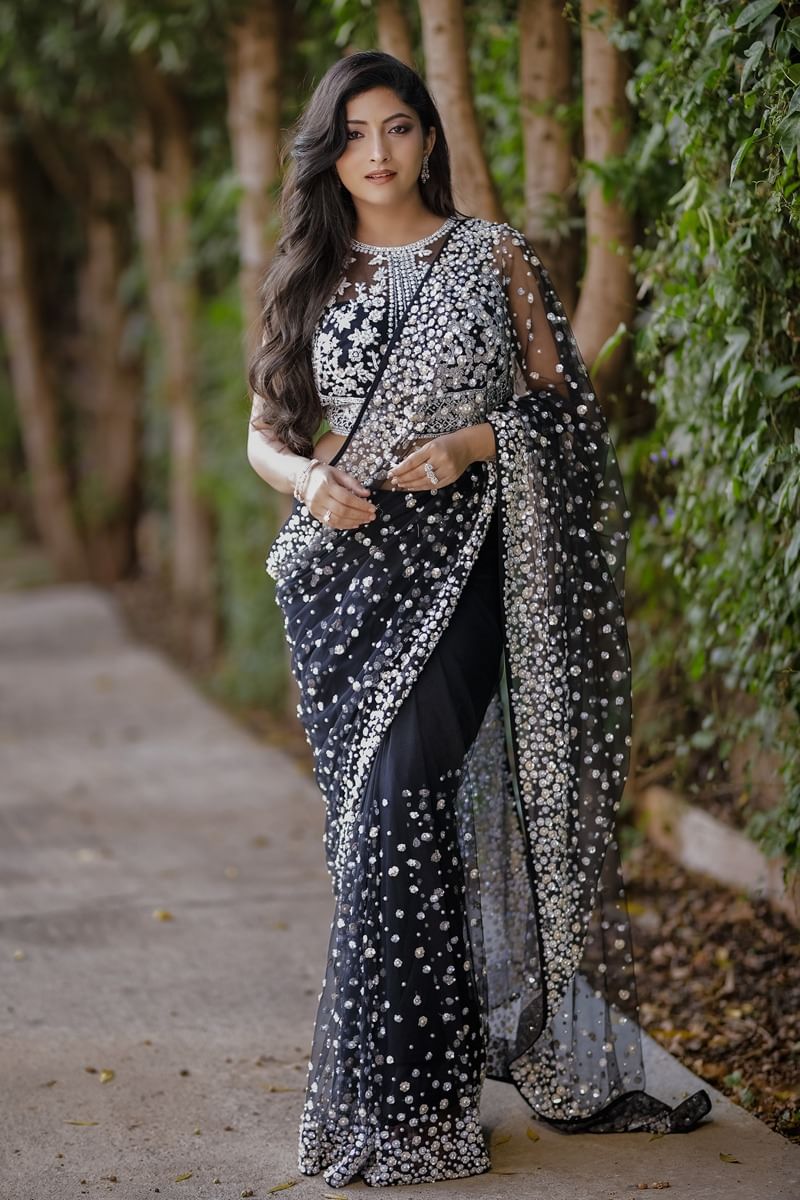 Black Saree