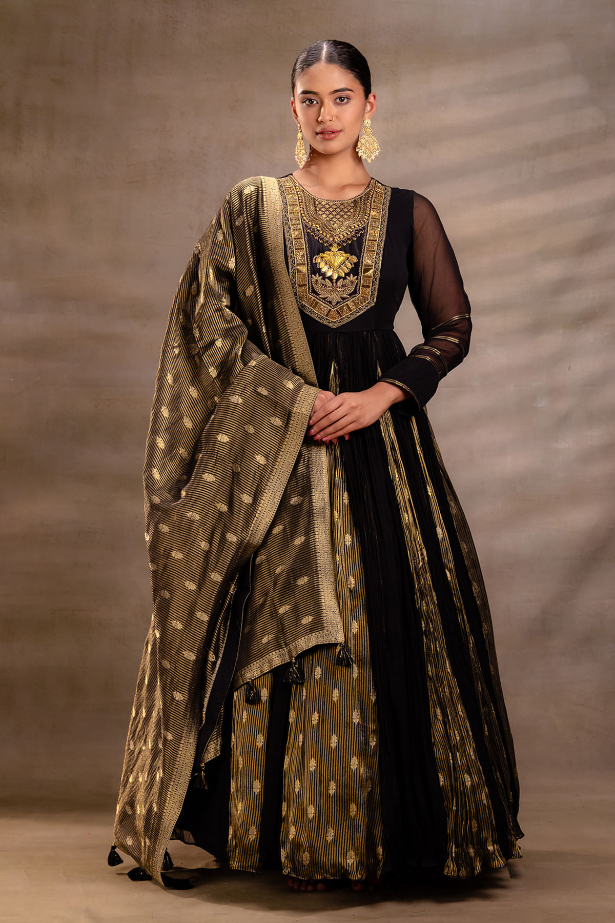Black Anarkali Salwars