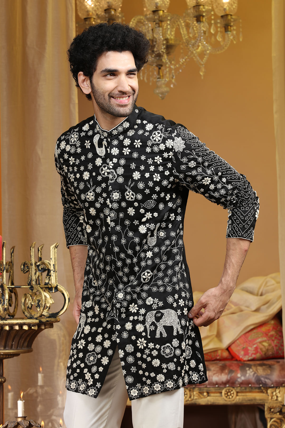 Black Kurta