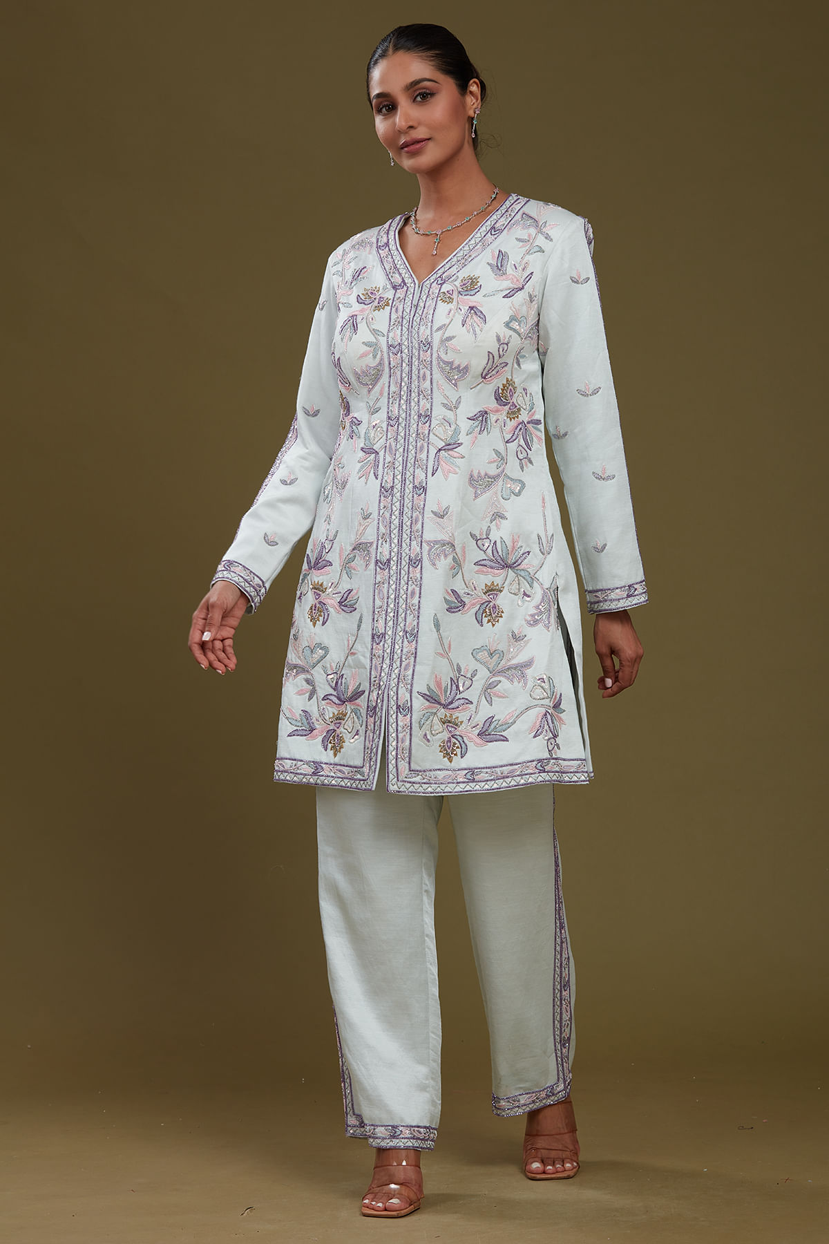 Blue Straight Cut Suit