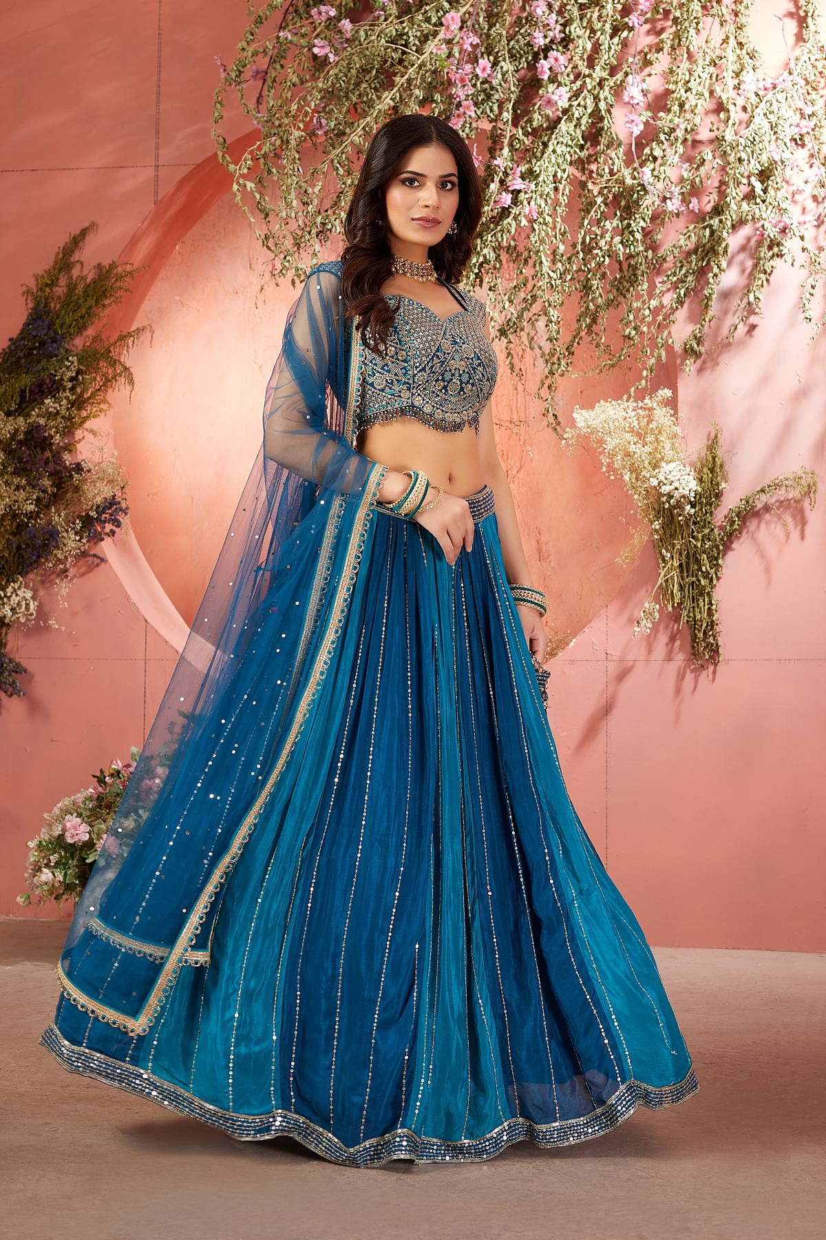 Lehenga sangeet best sale