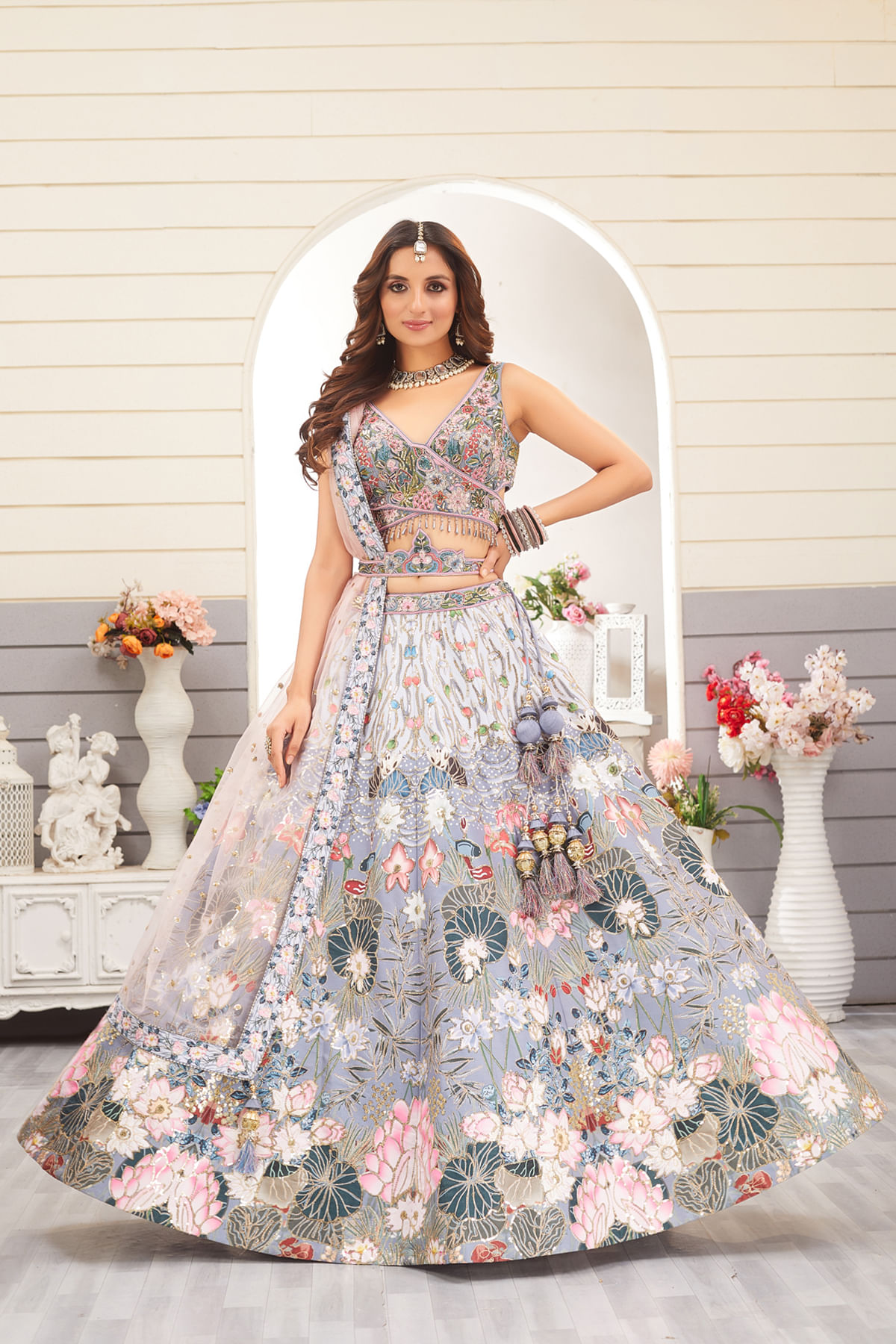 Floral Lehenga