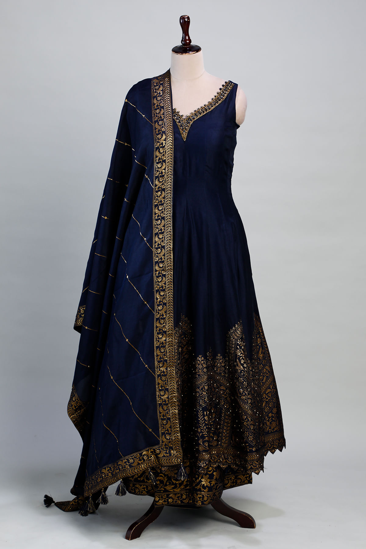 Blue Anarkali Suit