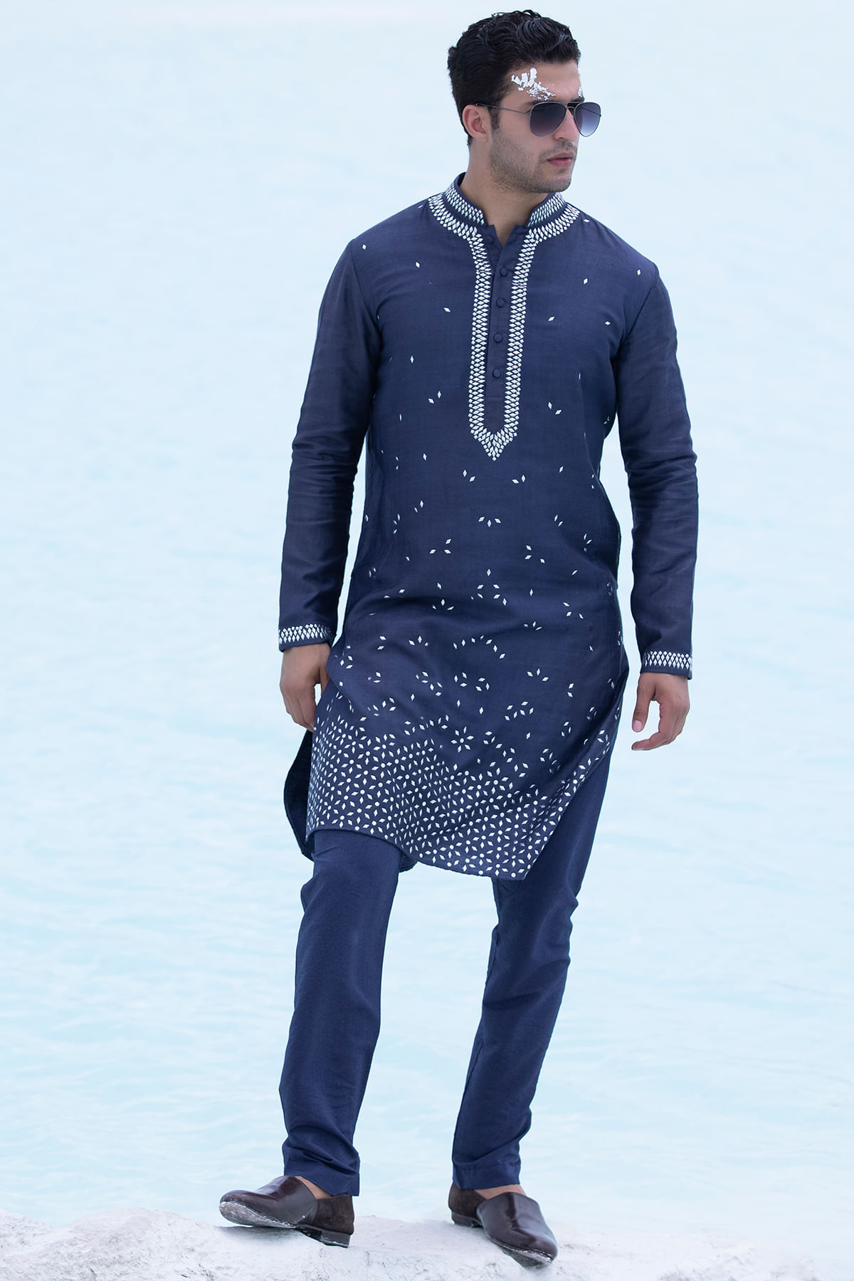 Blue Kurta for Men