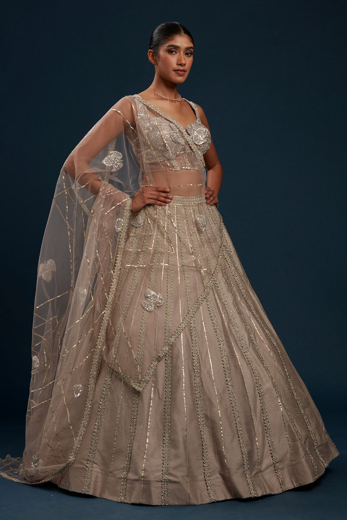 Beige Bridesmaids Leheng