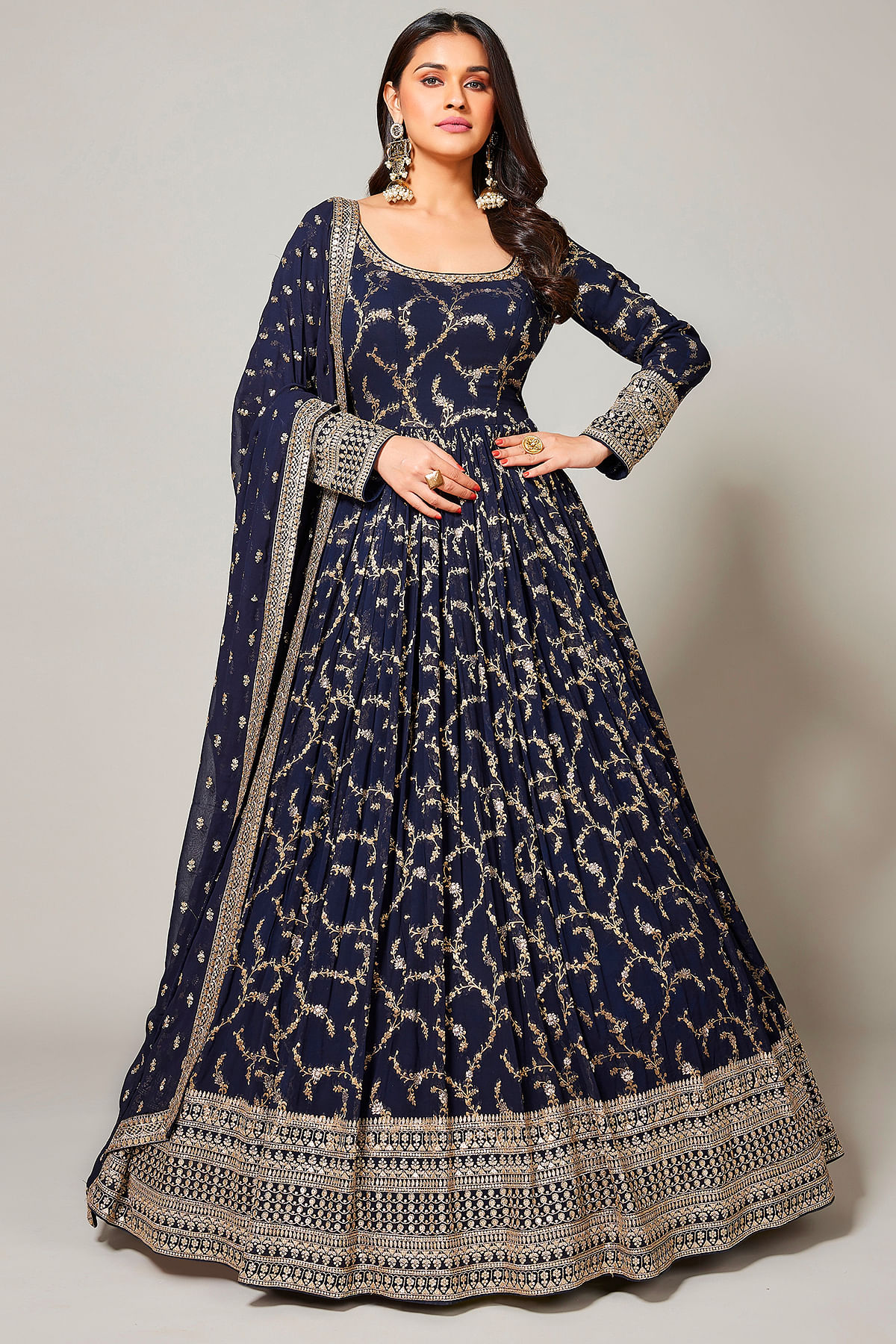 Georgette Anarkali Salwar