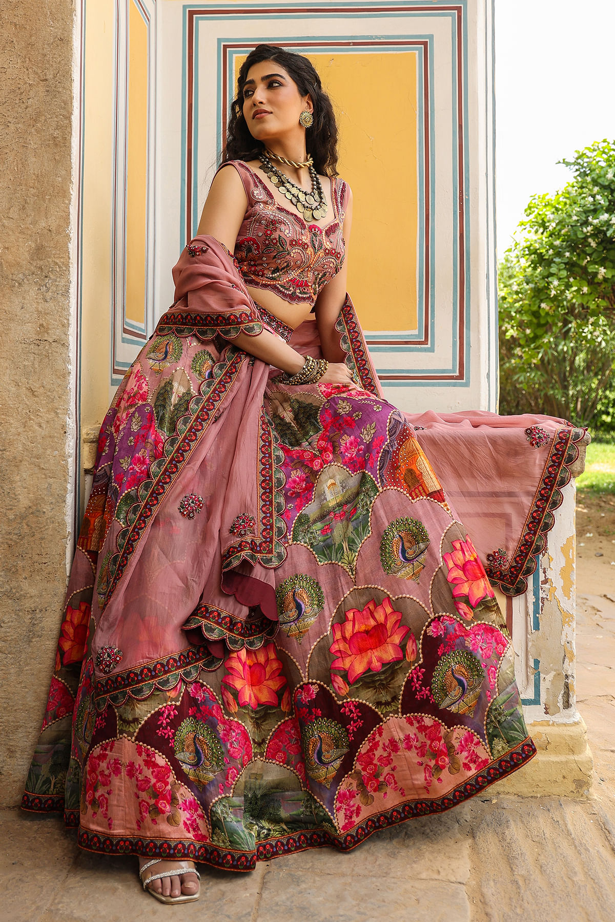 Rose Pink Lehenga