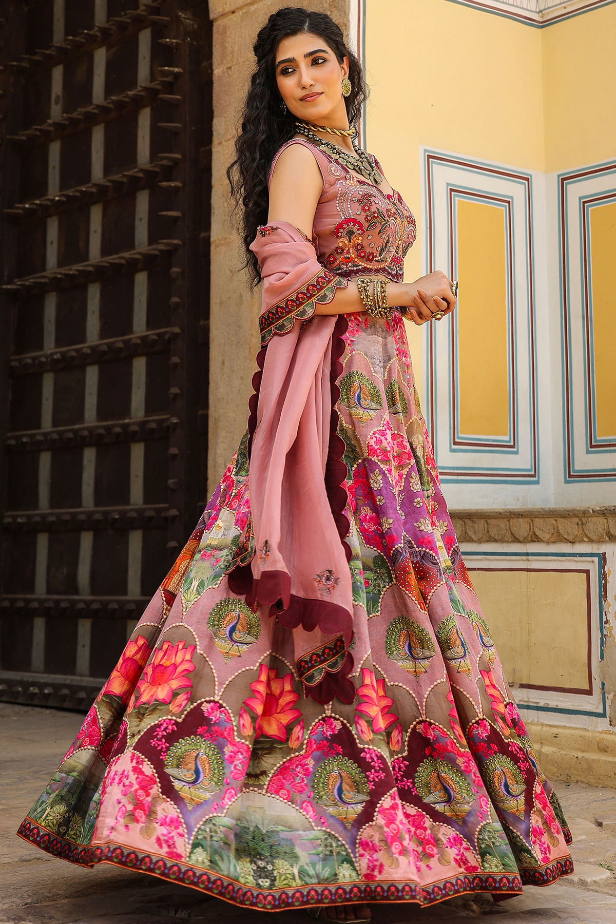  Pink Designer Lehenga