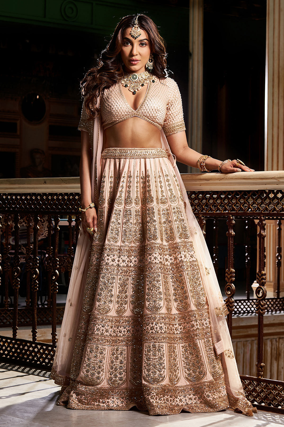 Buy Indian Designer Bridal Lehenga Online | Heenastyle