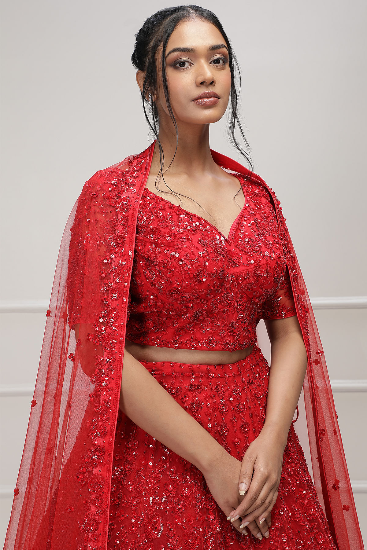 Latest designer lehenga launch to check out this season…Trend Spot from  Samyakk - Samyakk: Sarees | Sherwani | Salwar Suits | Kurti | Lehenga |  Gowns | Mens Wear