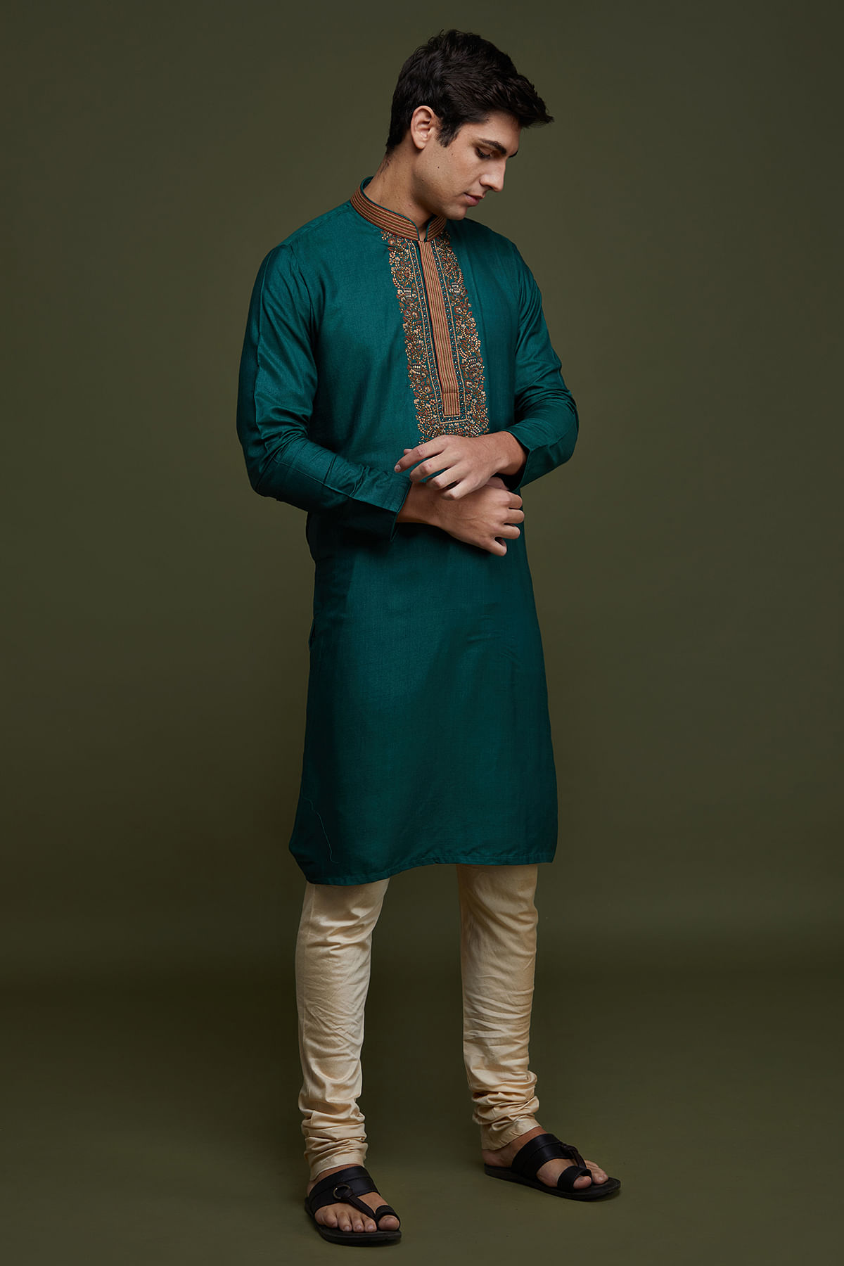 Green Kurta