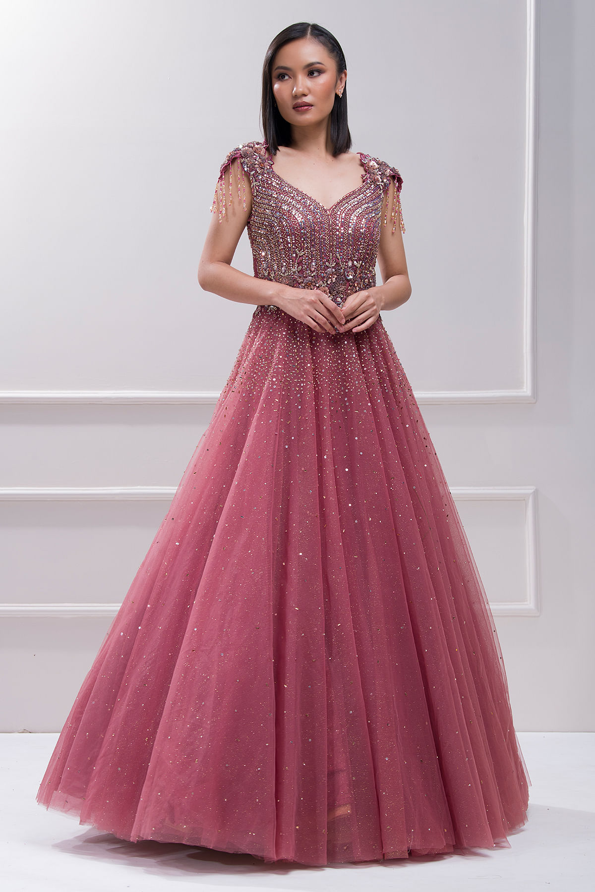 Buy Indo Western Gowns For Sangeet for Women Online from India's Luxury  Designers 2024