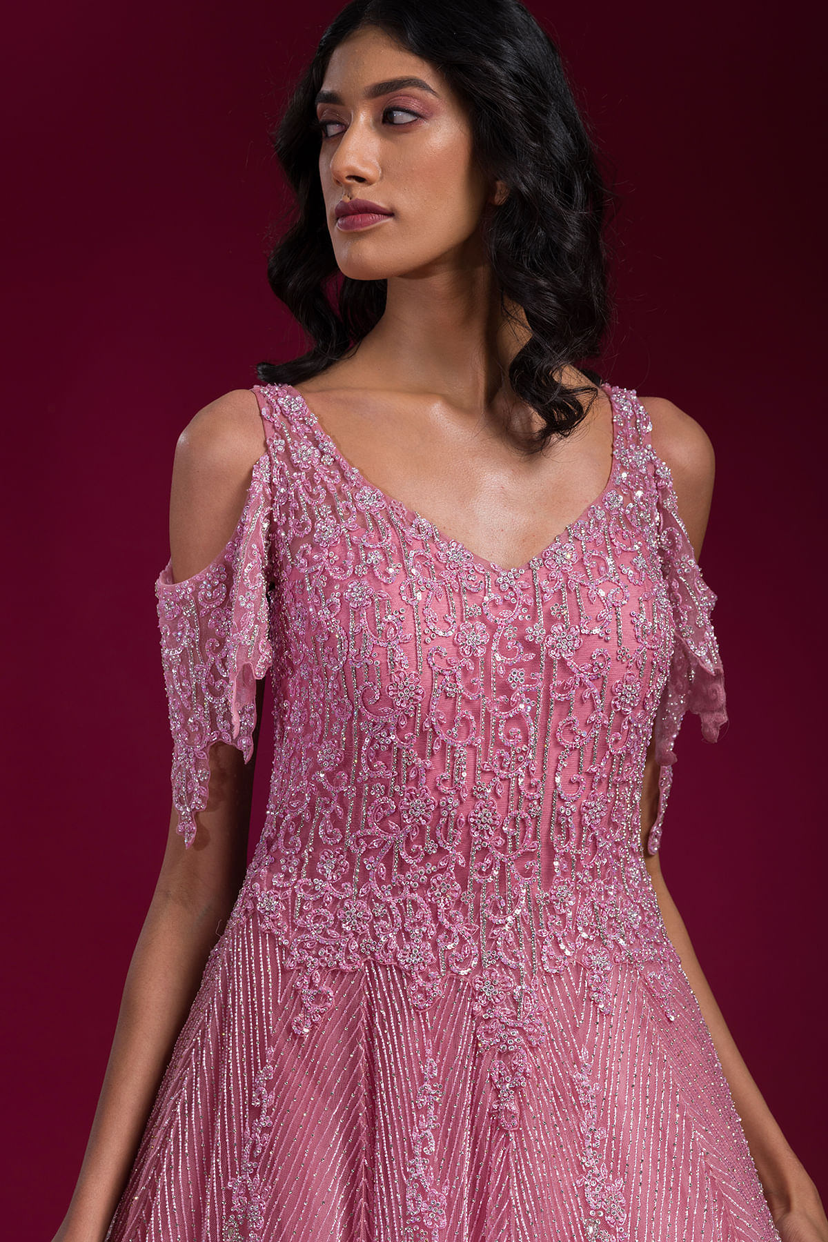 Pink Sequin Dresses | Pink Sparkly Dresses | Next UK