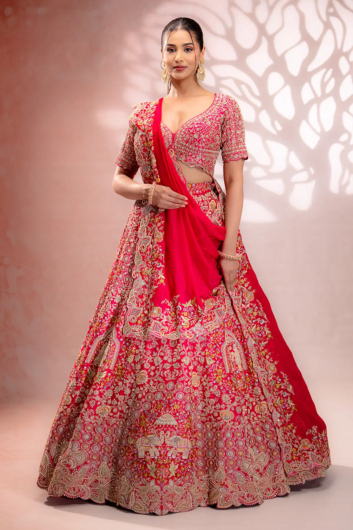 Pink Wedding Lehenga