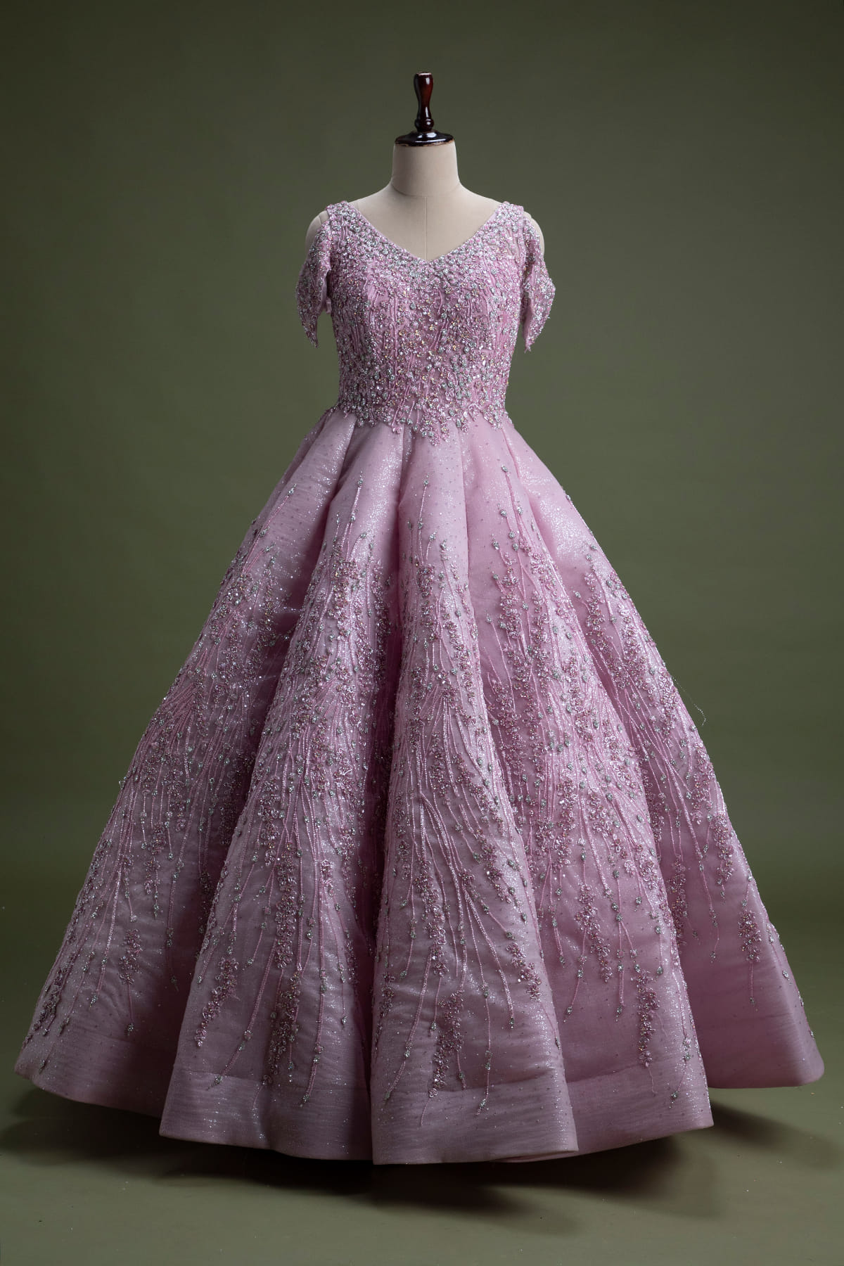Lavender Ball Gown