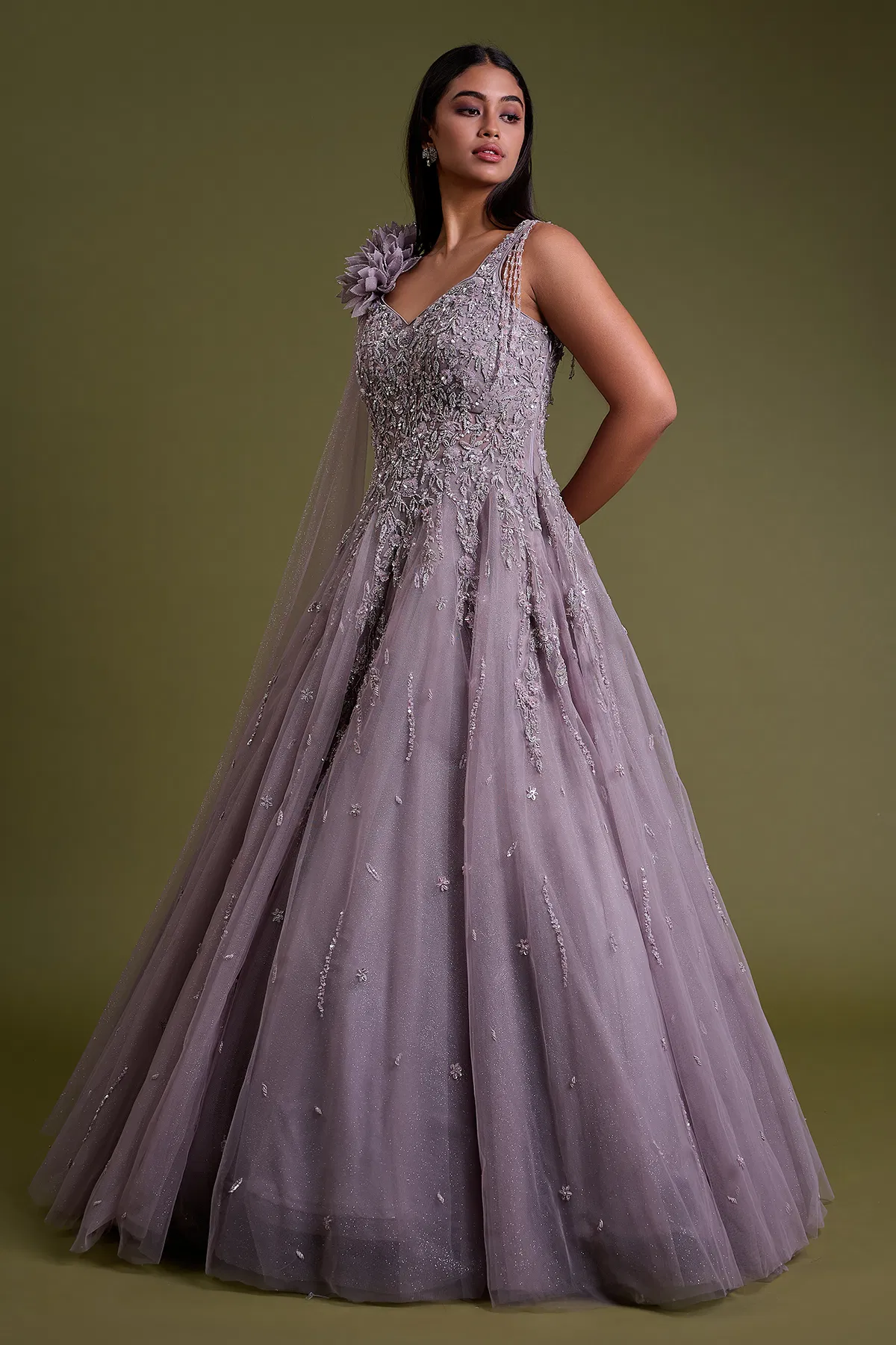 Lavender Gown