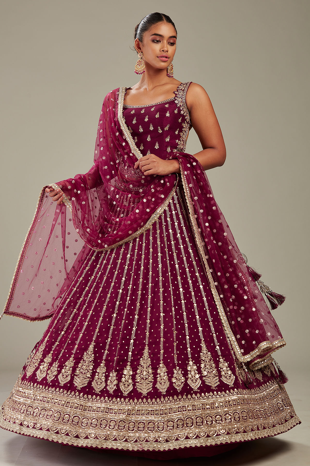 Plus size lehenga saree hotsell