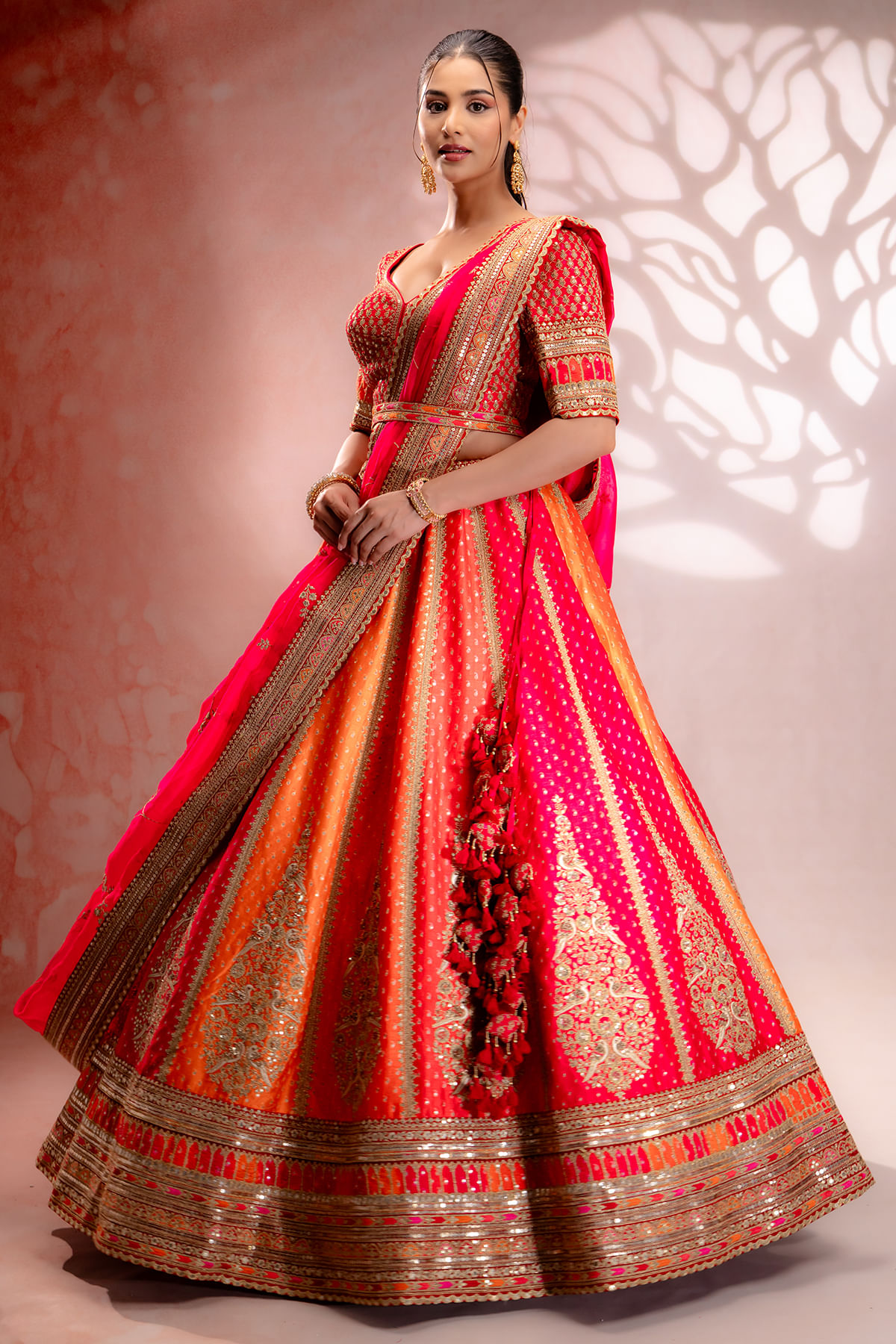 Multicolor Lehenga