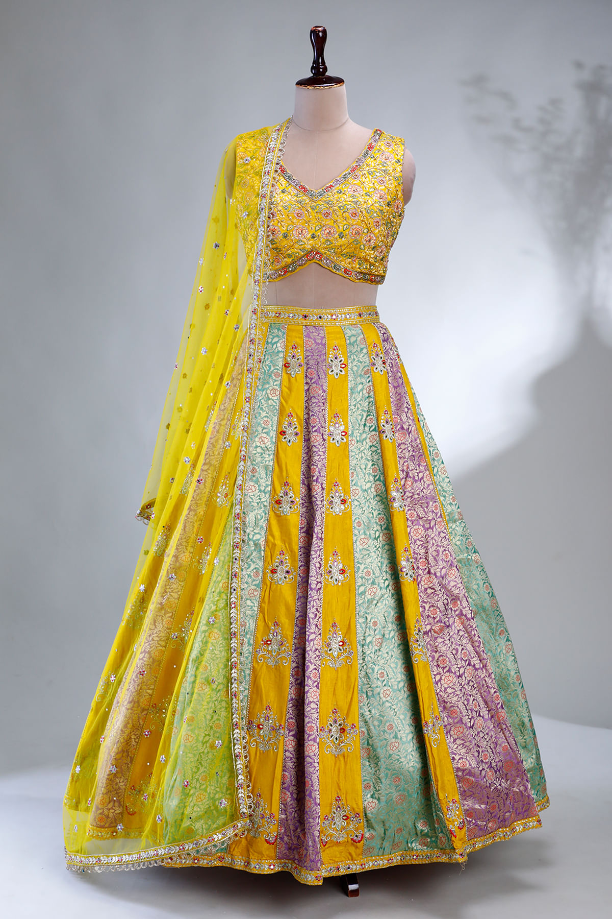 Multicolor Lehenga