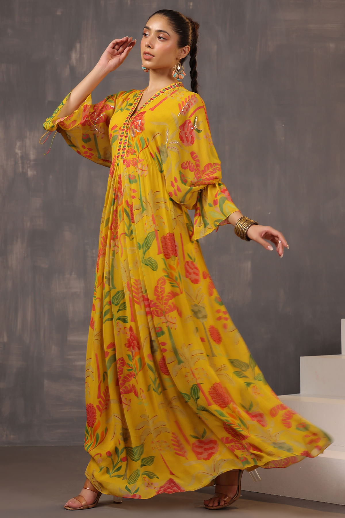 Yellow Kurti