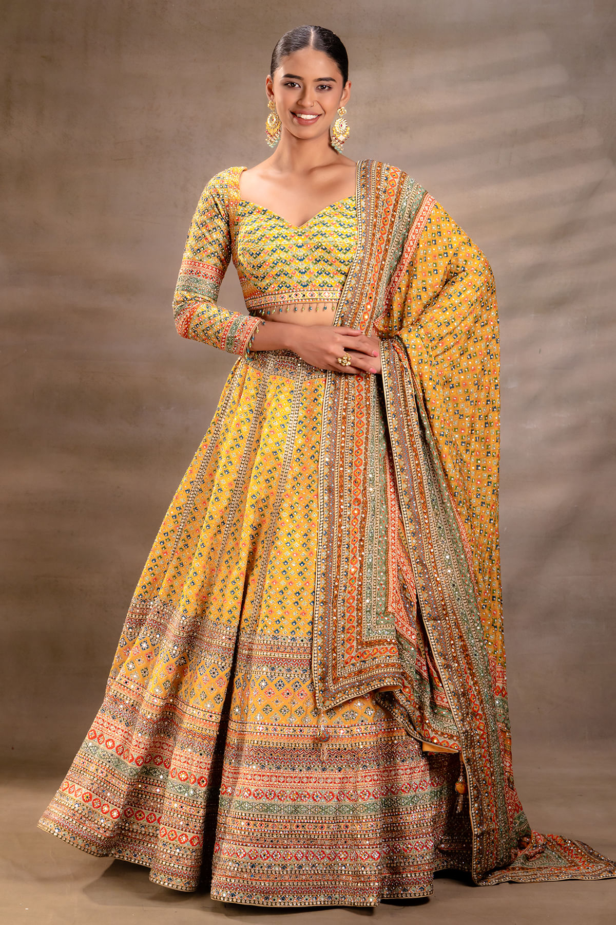 Yellow Lehenga
