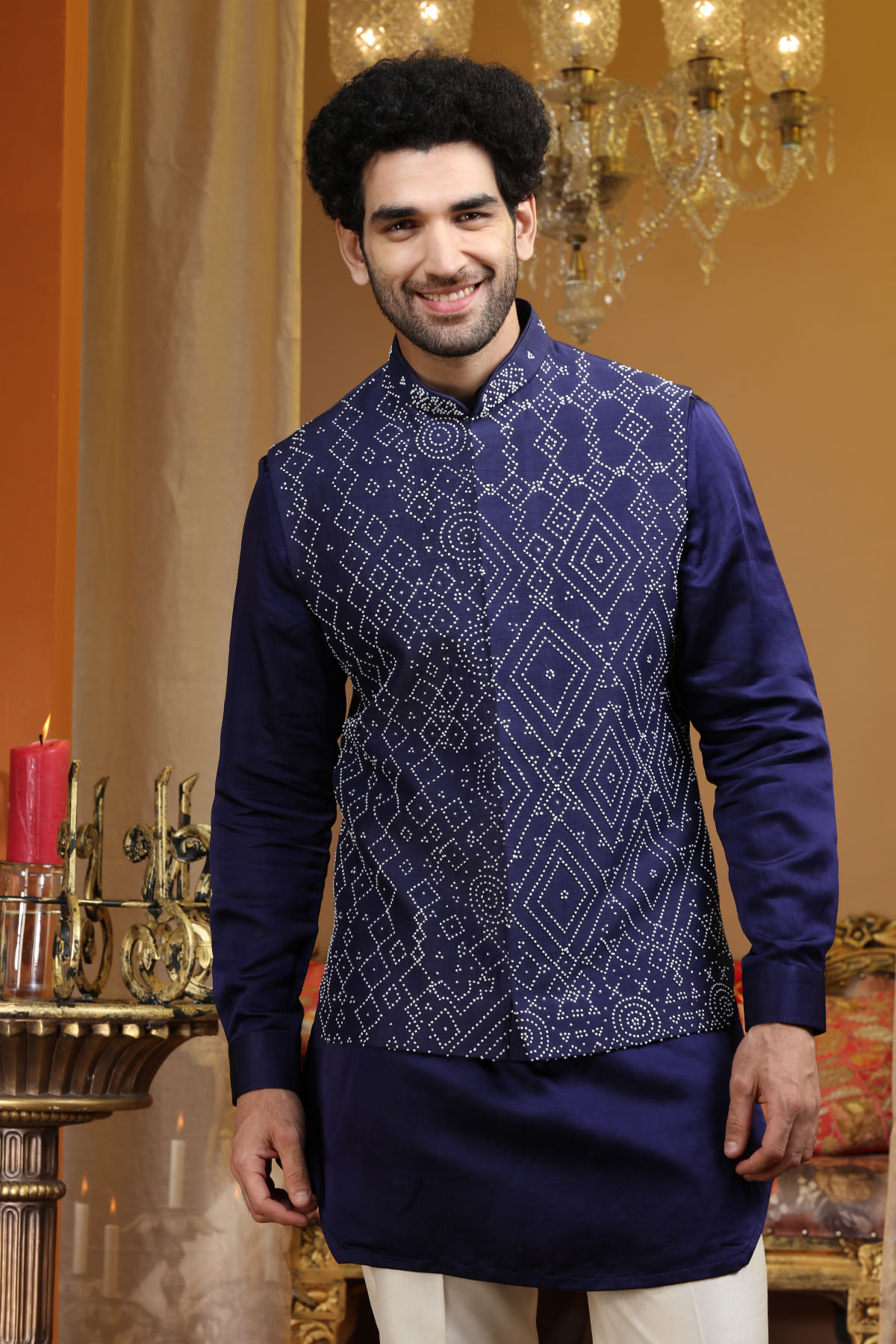 Blue Kurta for Men