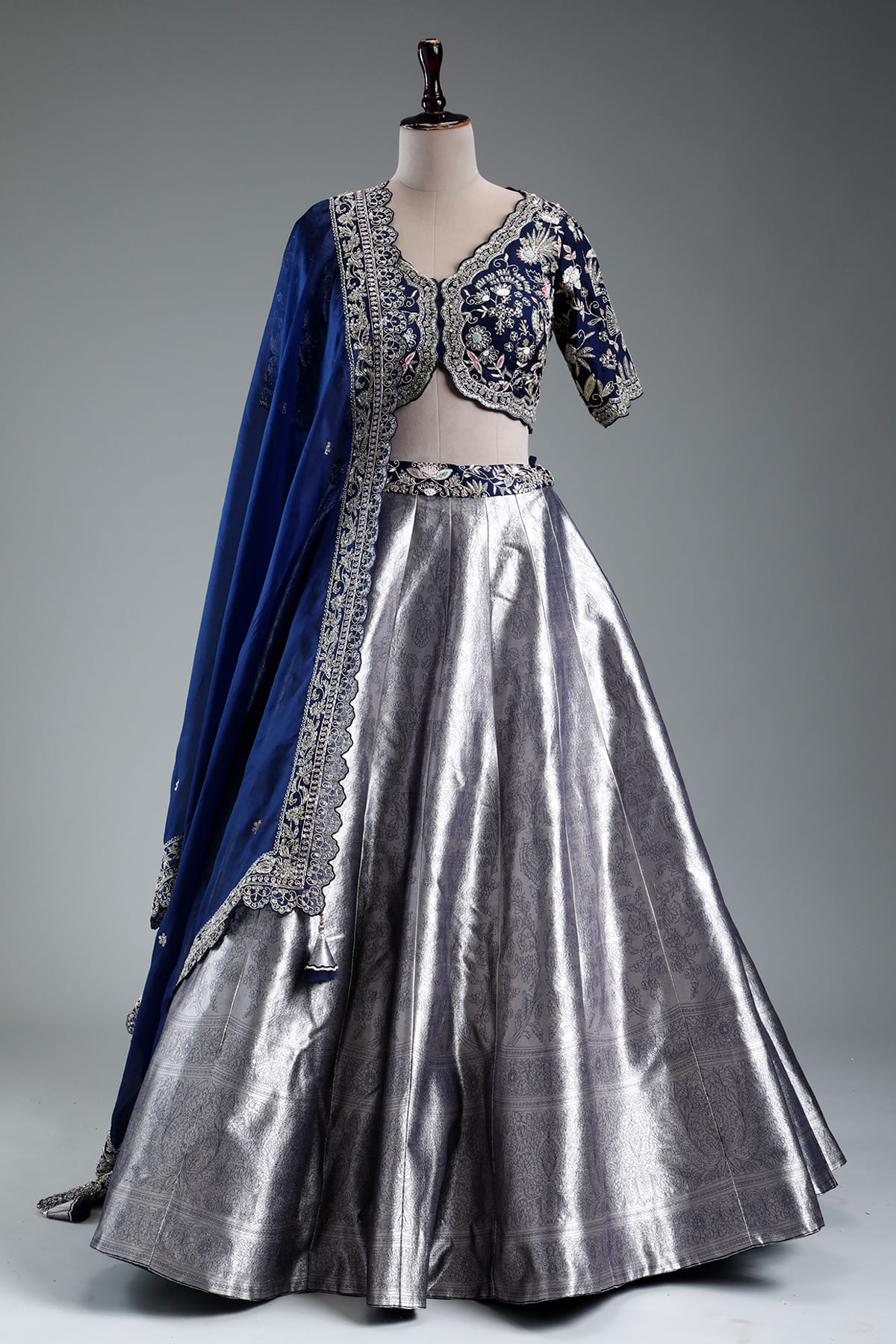 Blue Designer Lehenga