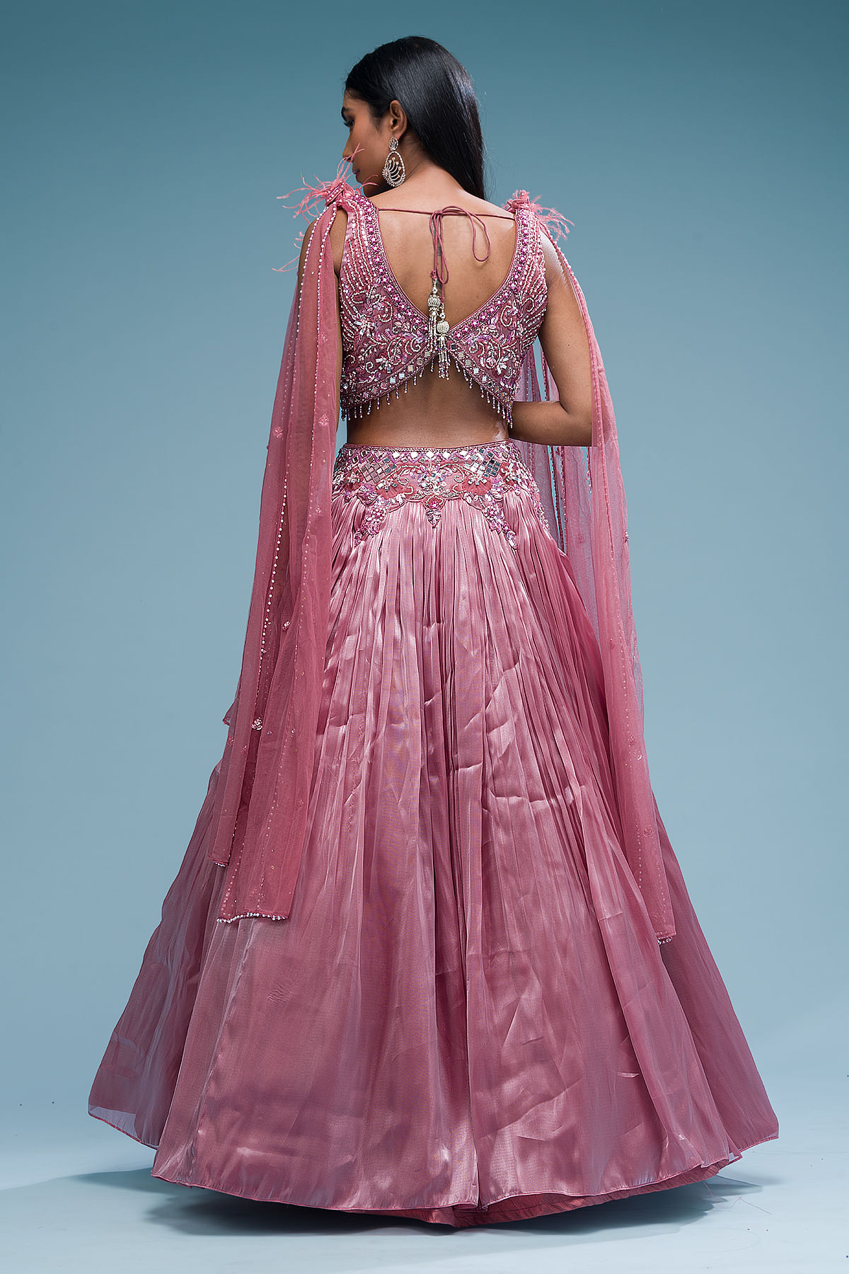 Is Powder Pink The New Red In Bridal Lehengas In 2021-22? | Asian bridal  dresses, Indian bridal dress, Bridal lehenga collection