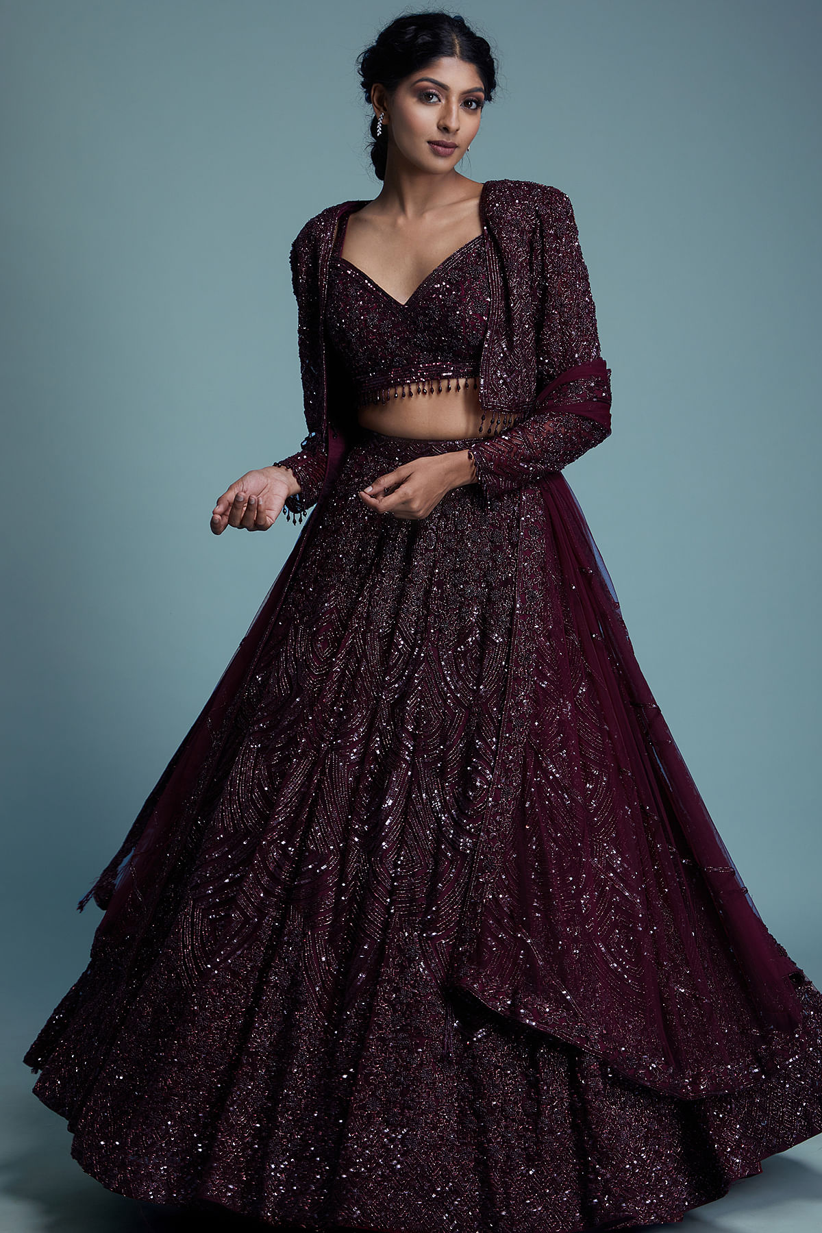 Top 10 Bridal Outfit Ideas for Sangeet to Get That Glam Look - SetMyWed