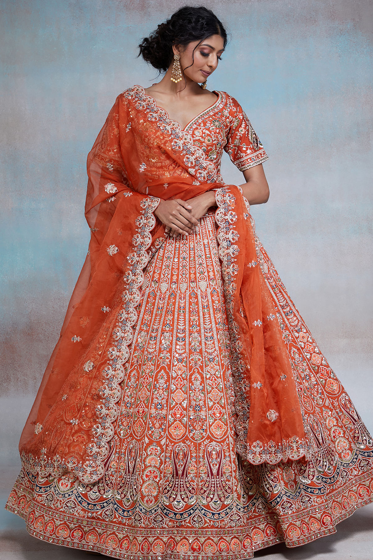 Bridesmaid Lehenga - Designer Bridesmaid Lehenga Choli Online in India |  Kothari Sons