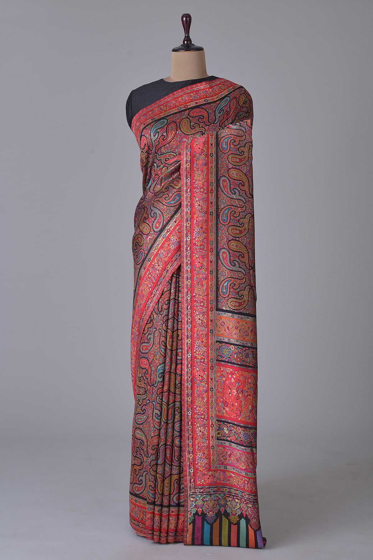 Pashmina Silk Saree (adi81886)