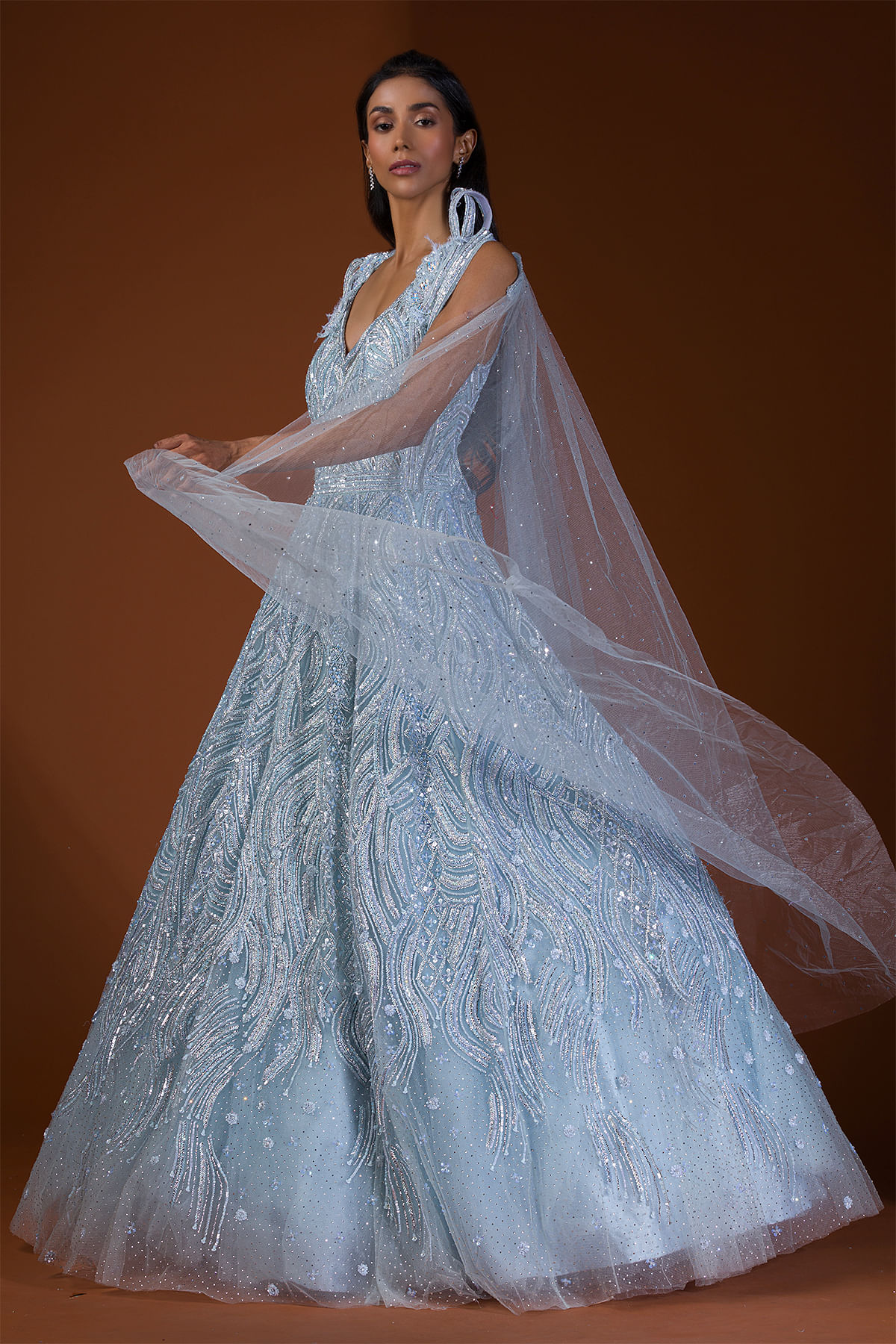 Wedding Reception Gown For Bride | Maharani Designer Boutique