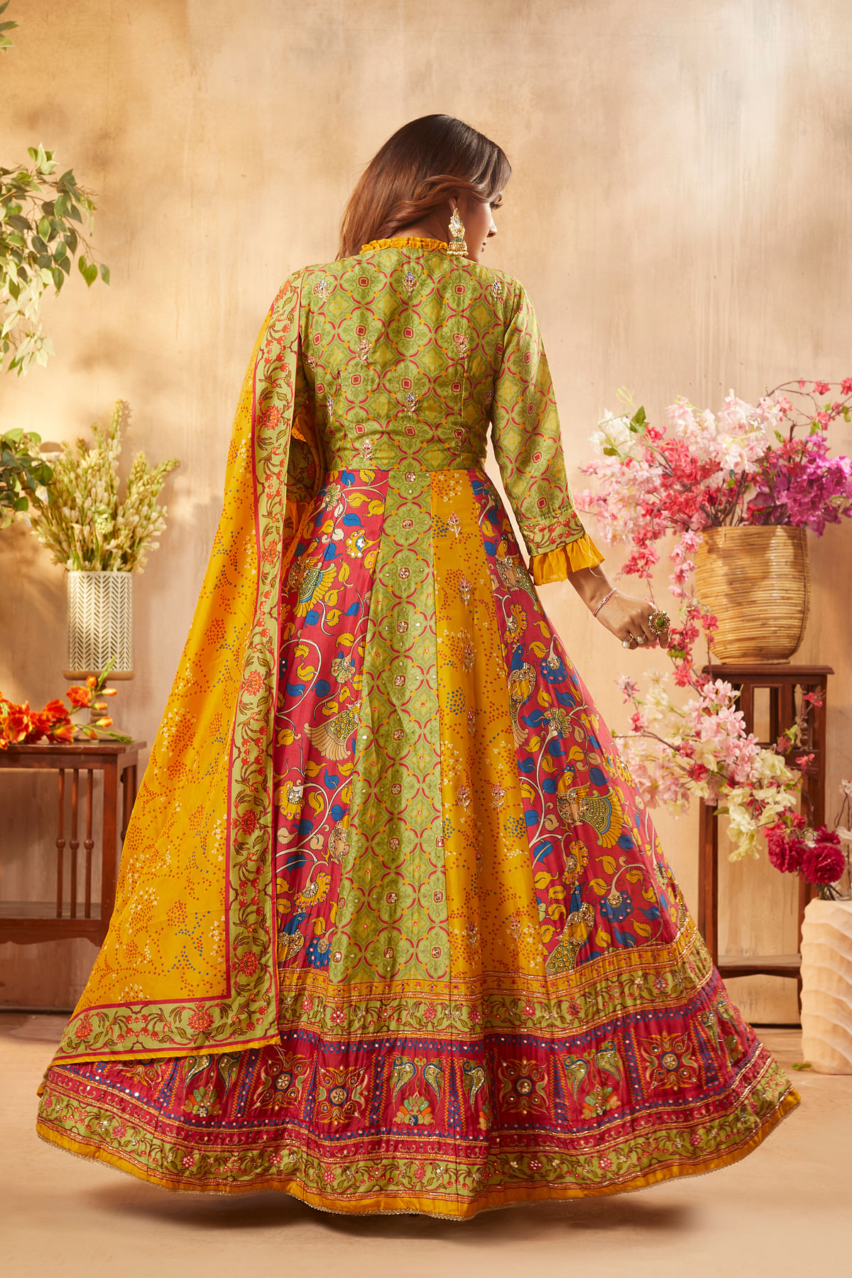 Surabhi Fashion Designer - Churidar Suit Stitching Service in Cross-Cut  Road, Coimbatore. We are offering Perfect Stitching Facilities of All Types  of Woman's Wear like Anarkali Suits, Blouse, Salwar Suits, Lehenga Choli,