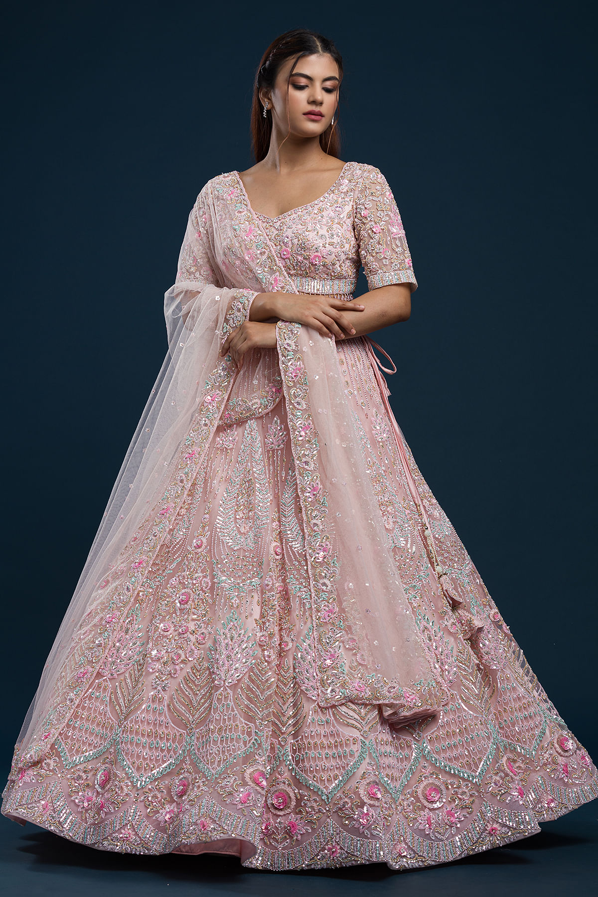 Choose One Of These Lehenga Colors For Your Winter Wedding– The Wedding  Cards Online India