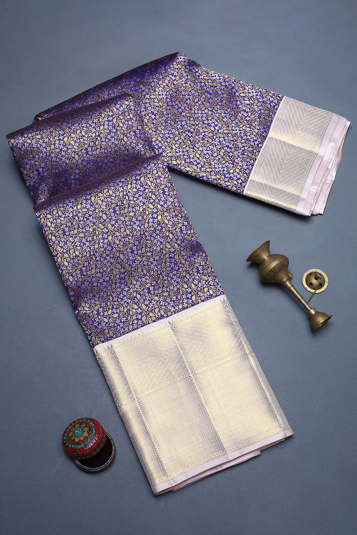 Woven Kanchipuram Silk Saree