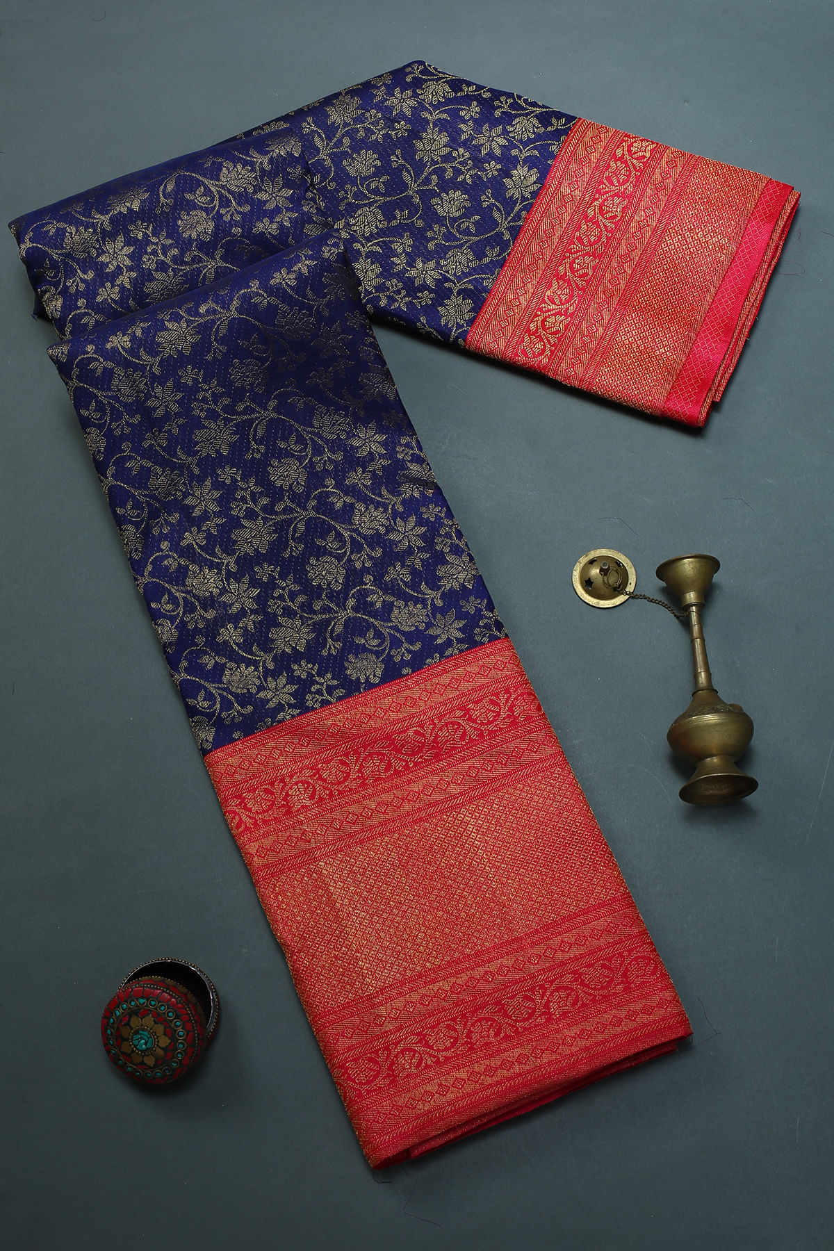 Woven Kanchipuram Silk Saree