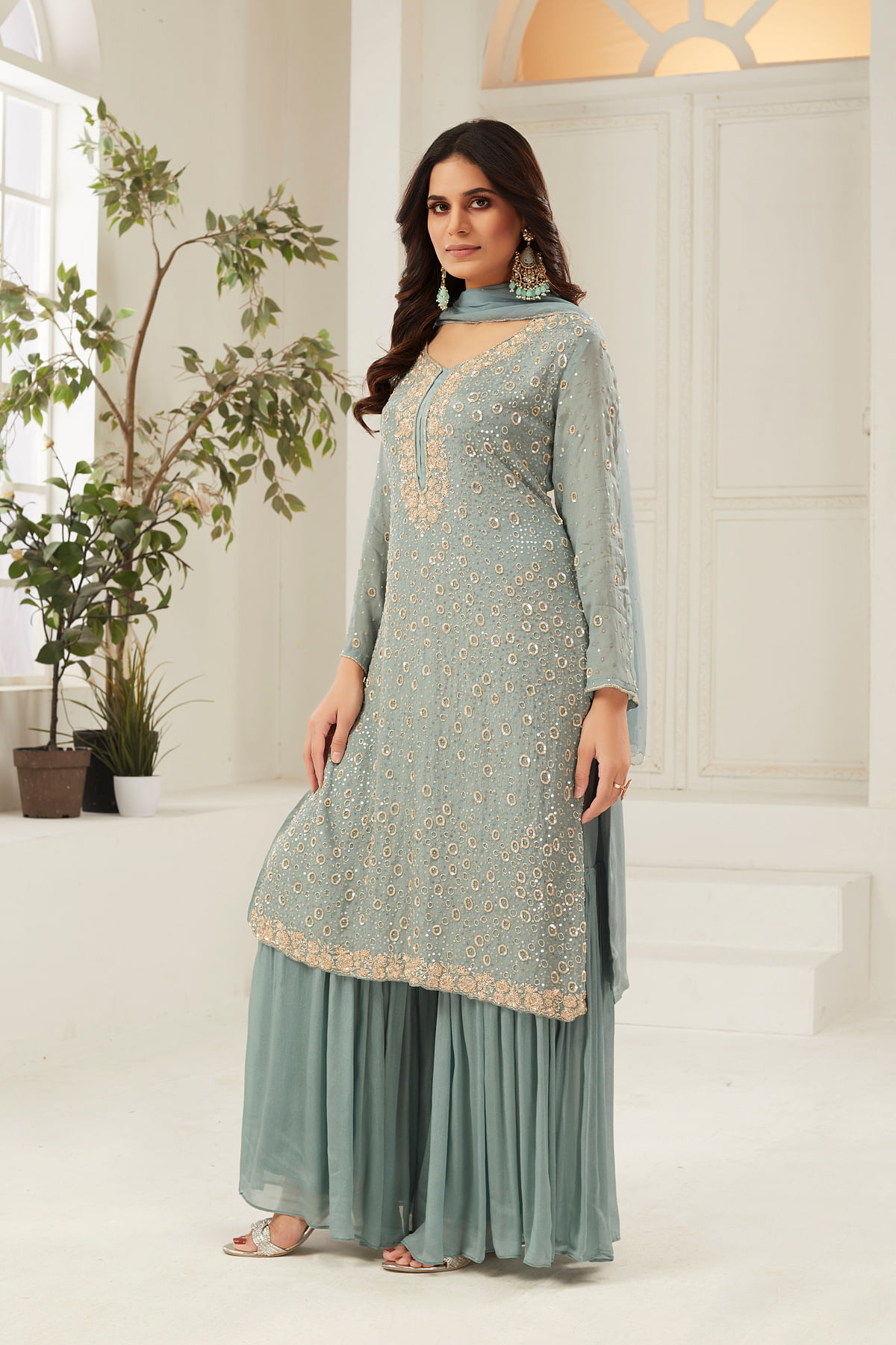 Sharara Suits: Buy Sharara Suits Online at Best Prices in the USA -  Aachho.co – USA Aachho