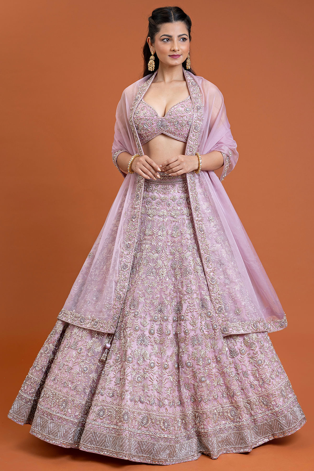 Bollywood Deepika Padukone in Designer Lehenga - MiaIndia.com