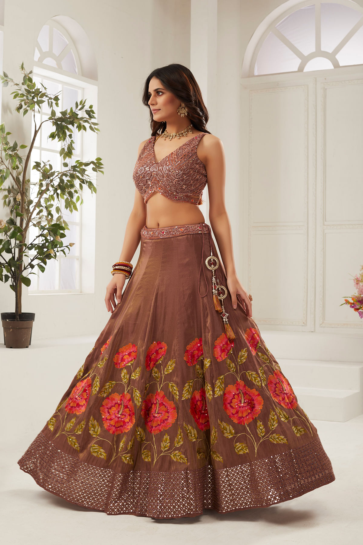 Pink colorful lehenga | Indian wedding lehenga | designer summer lehenga. |  Indian wedding lehenga, Wedding lehenga designs, Traditional indian dress