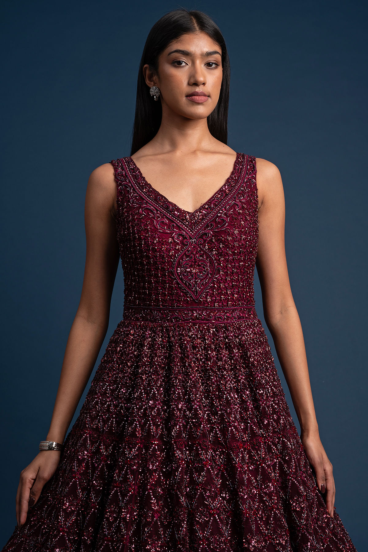 Windsor red sequin store dress