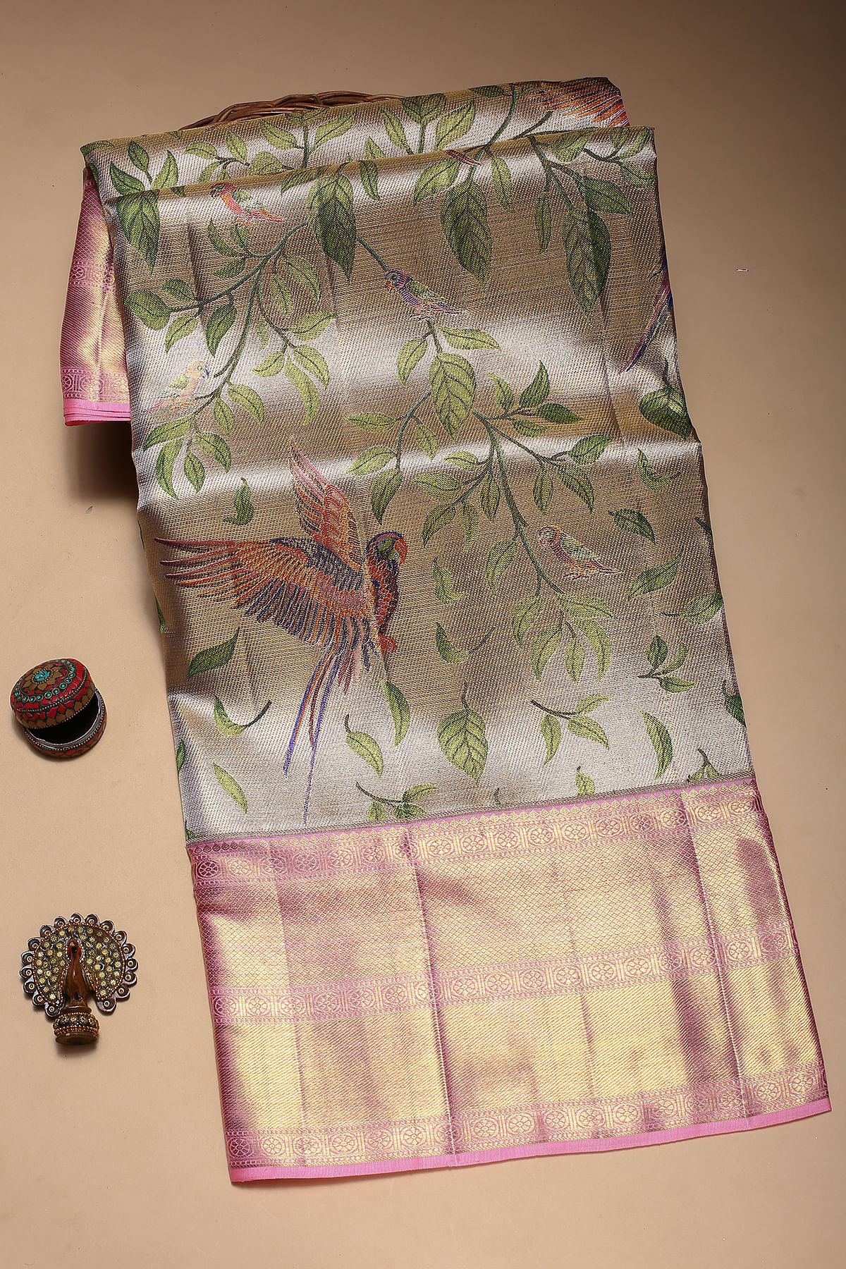 Kanchipuram Tissue Saree