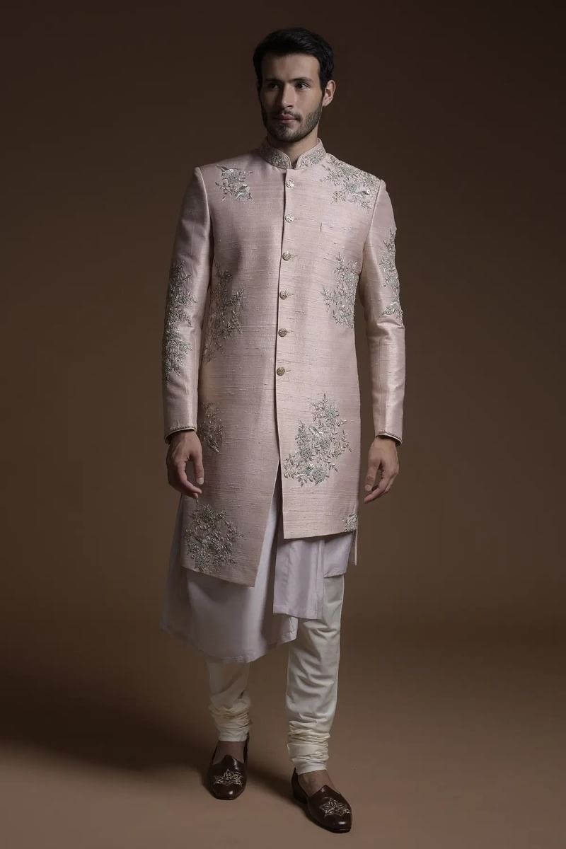 Pink Indowestern Sherwani