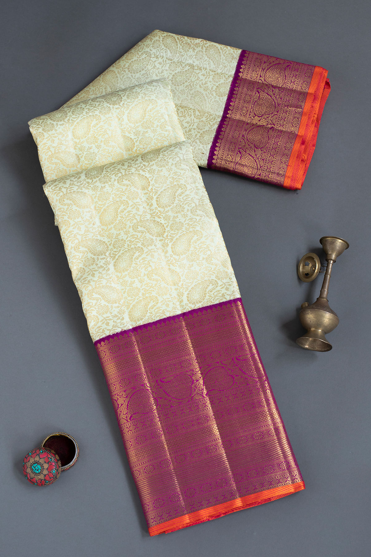 Green Kanchipuram Silk Saree