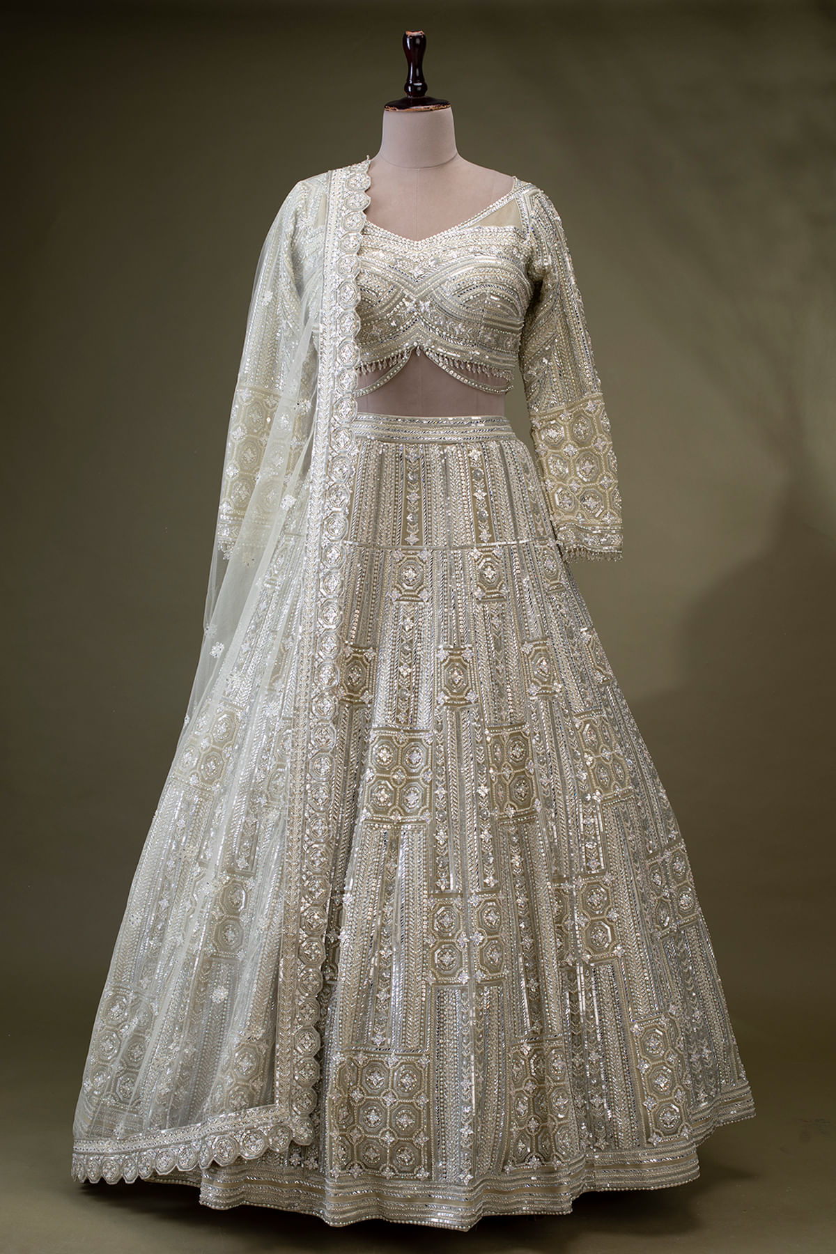 Yellow Sangeet Lehenga