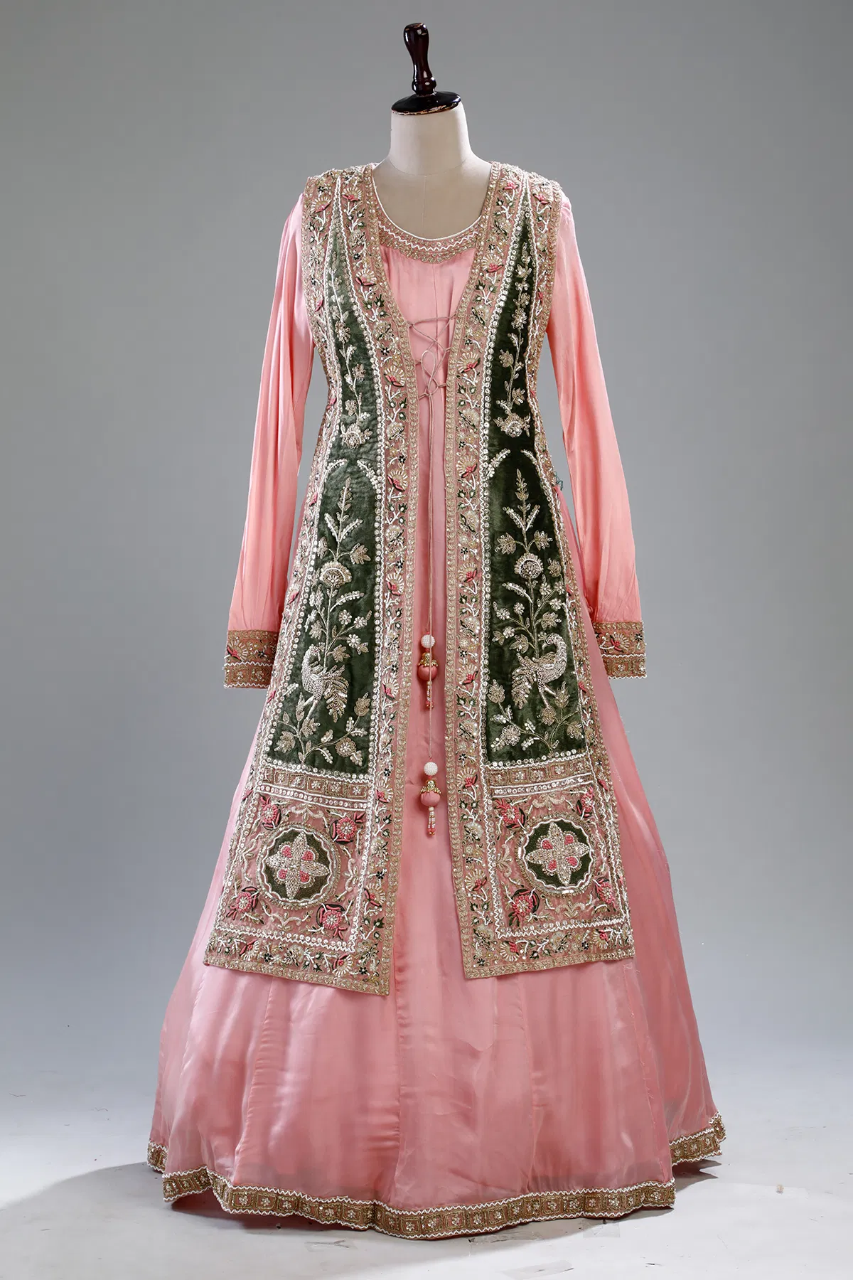 Pink Anarkali Salwar 