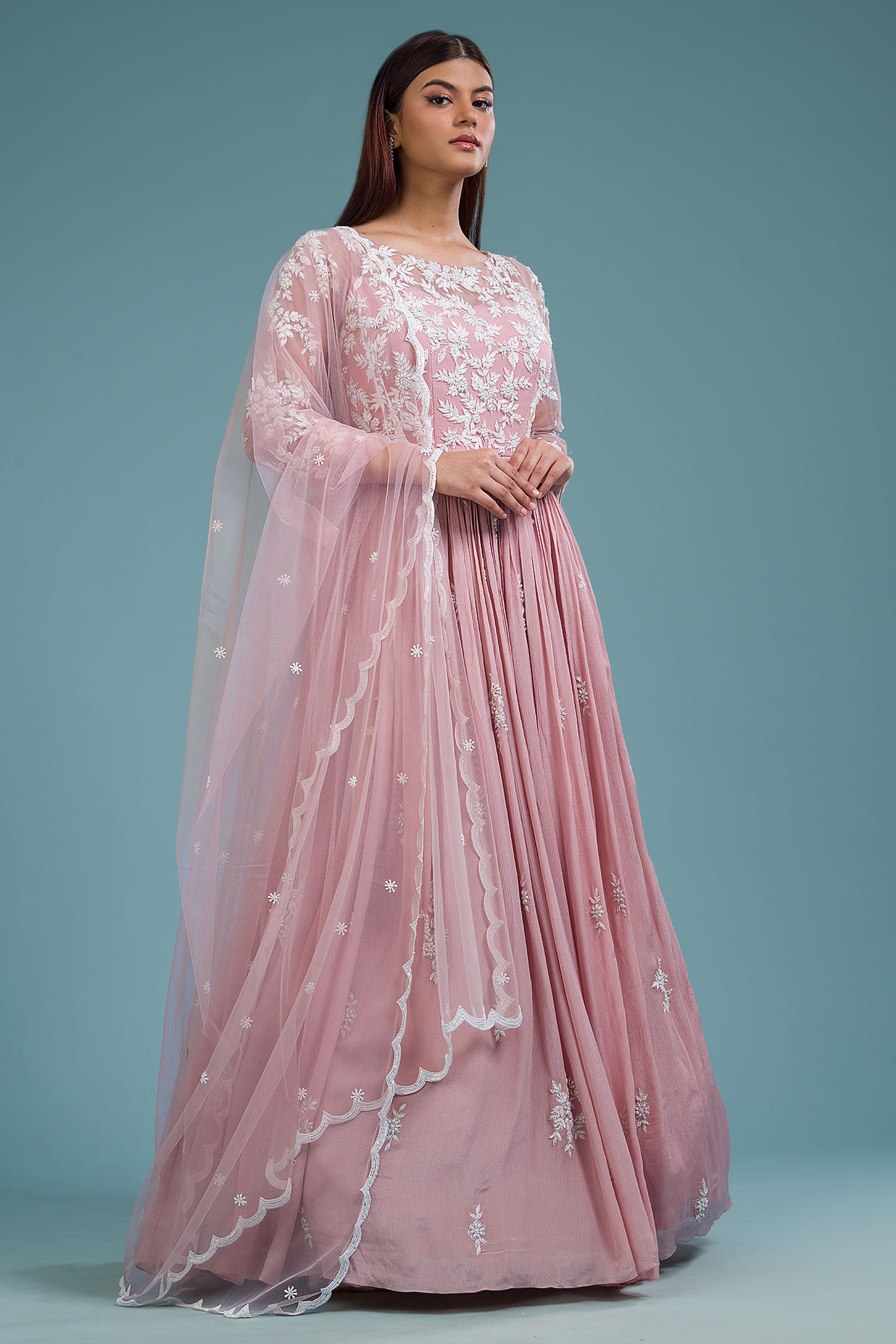 Pink Sangeet Salwar Kameez